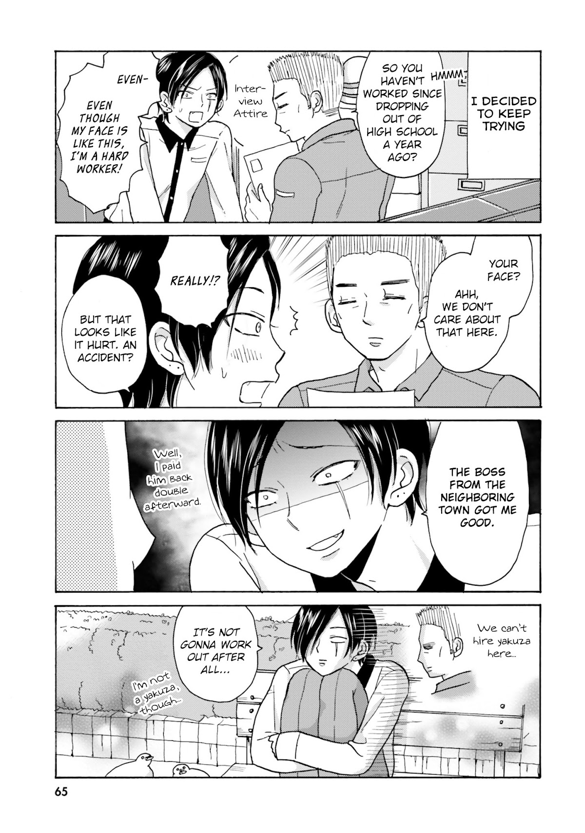 Yankee-kun and the White Cane Girl Chapter 8 page 8 - Chapter 8
