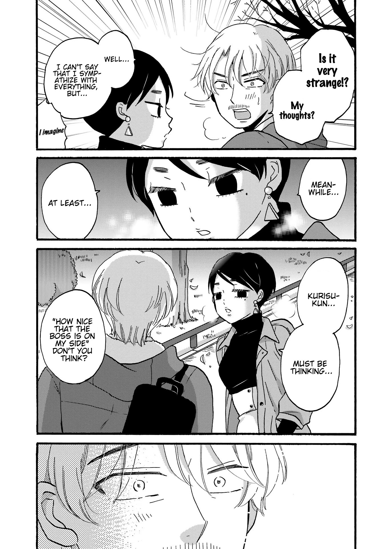 Yankee-kun and the White Cane Girl Chapter 80 page 11 - Chapter 80: Just By Himself ②