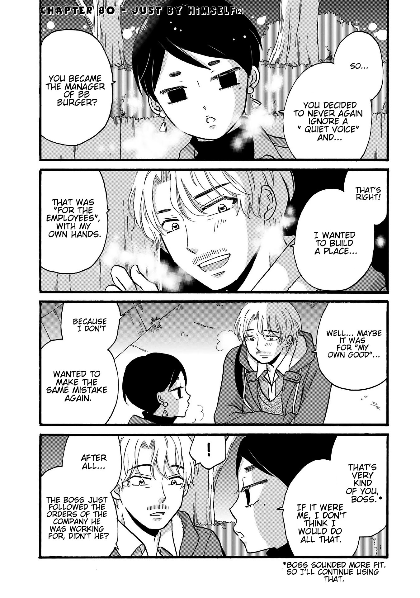 Yankee-kun and the White Cane Girl Chapter 80 page 3 - Chapter 80: Just By Himself ②