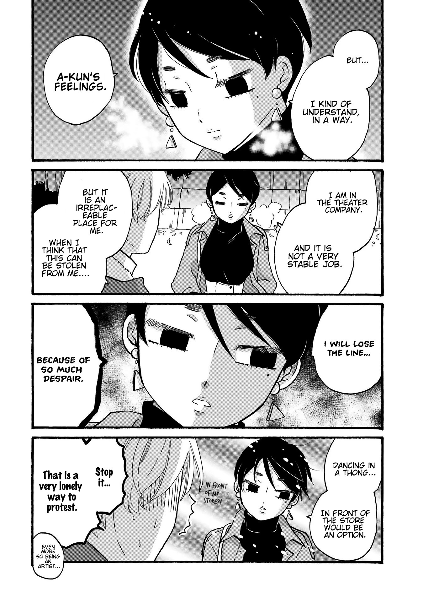 Yankee-kun and the White Cane Girl Chapter 80 page 6 - Chapter 80: Just By Himself ②