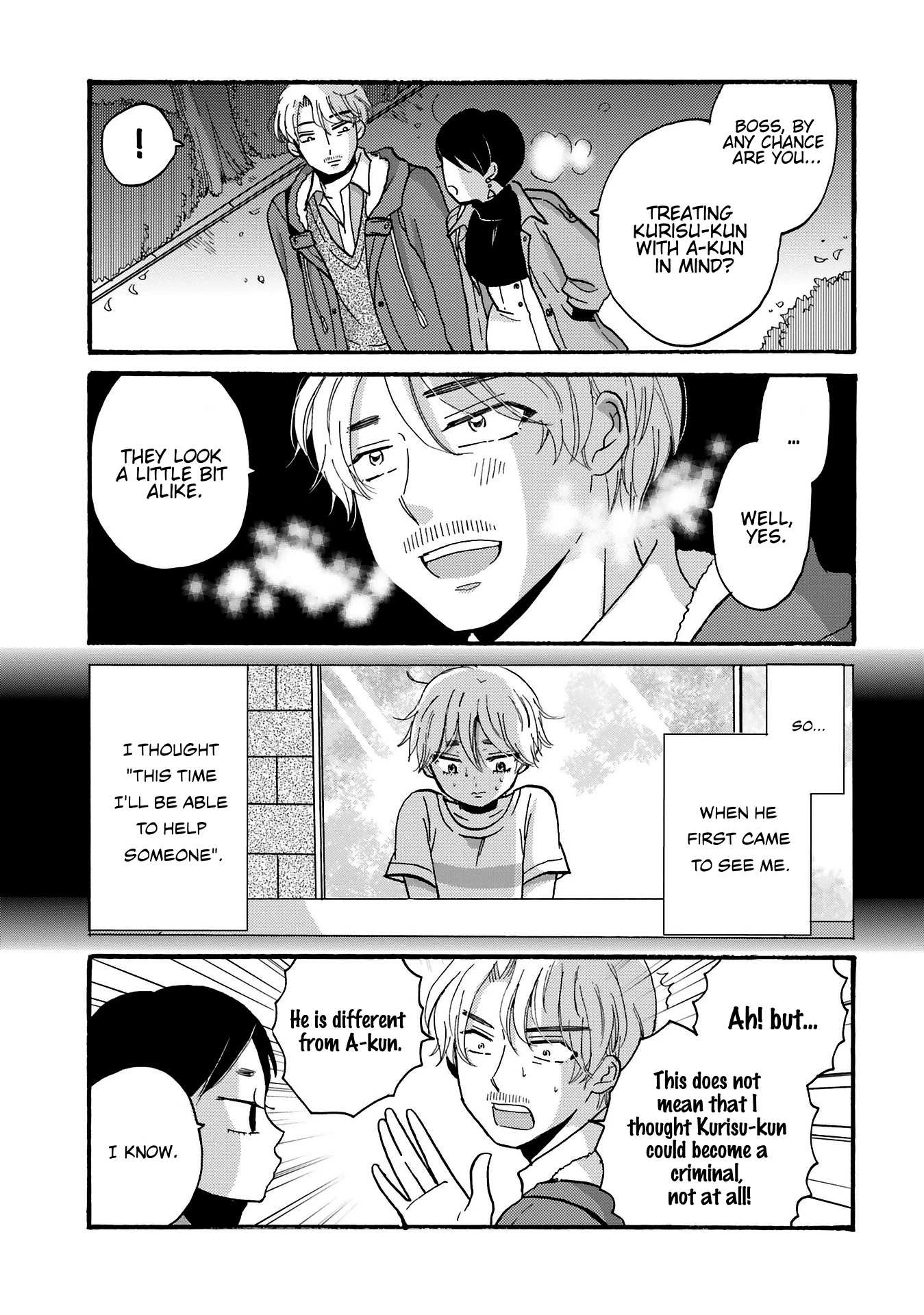 Yankee-kun and the White Cane Girl Chapter 80 page 7 - Chapter 80: Just By Himself ②