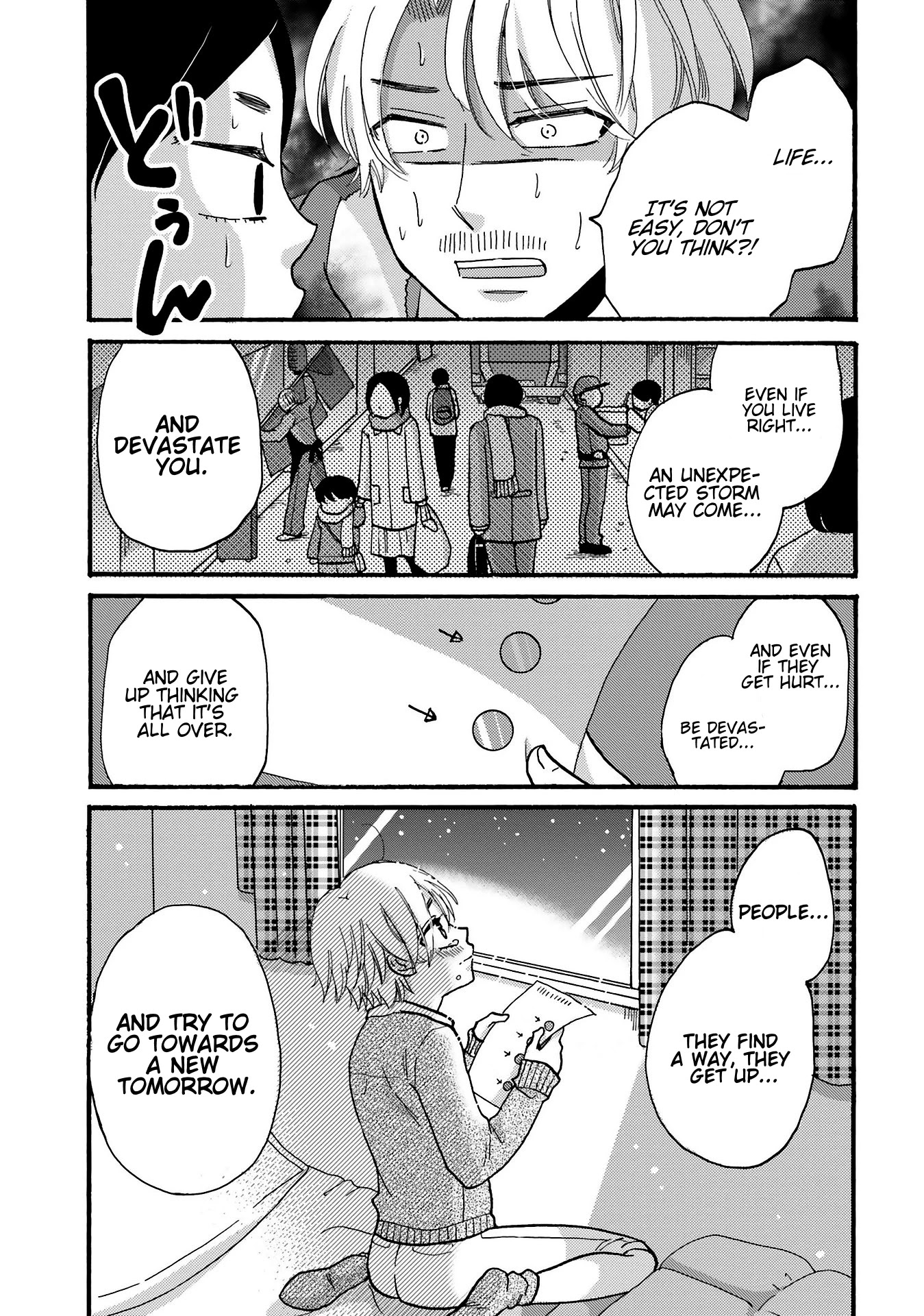 Yankee-kun and the White Cane Girl Chapter 80 page 9 - Chapter 80: Just By Himself ②