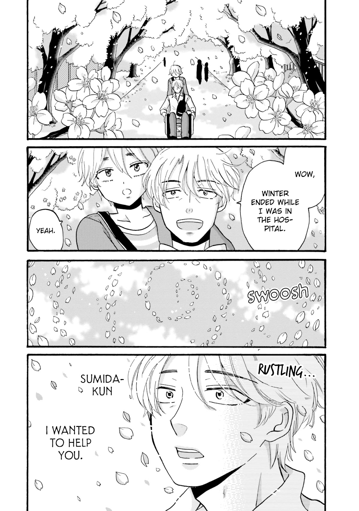 Yankee-kun and the White Cane Girl Chapter 81 page 22 - Chapter 81: New Scenery