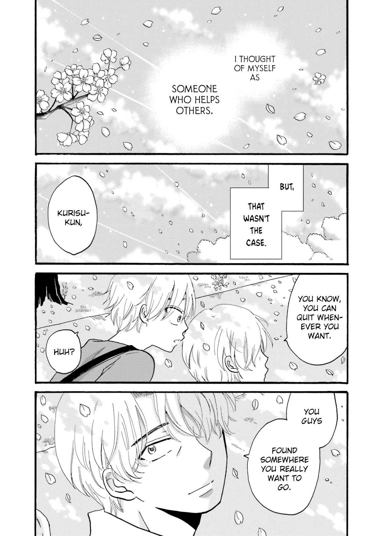 Yankee-kun and the White Cane Girl Chapter 81 page 23 - Chapter 81: New Scenery