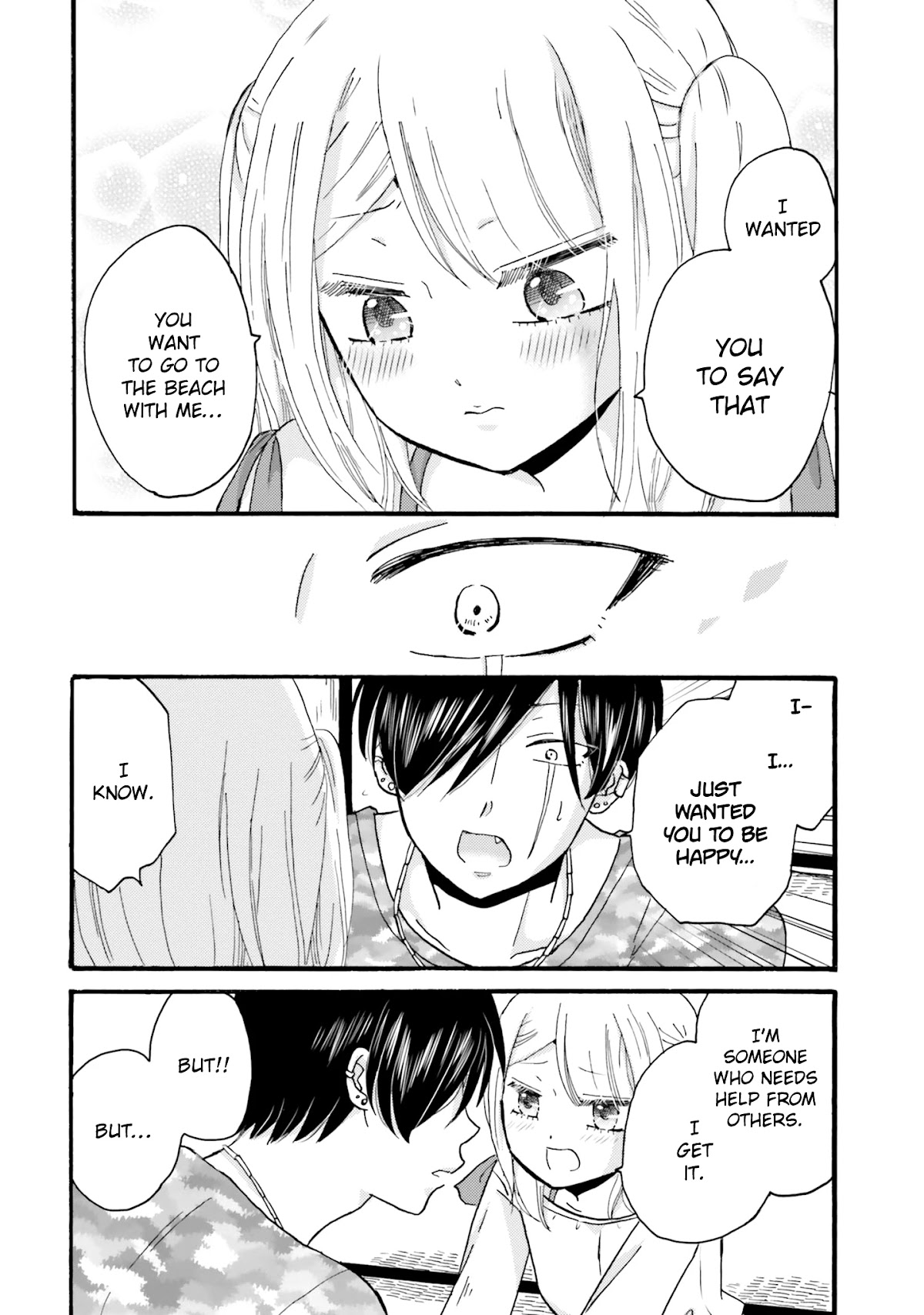 Yankee-kun and the White Cane Girl Chapter 82 page 12 - Chapter 82: I Want to Protect You ①
