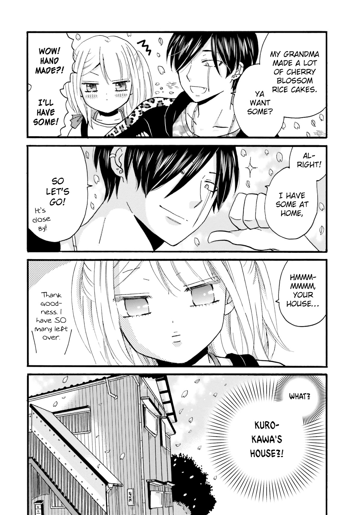 Yankee-kun and the White Cane Girl Chapter 82 page 4 - Chapter 82: I Want to Protect You ①