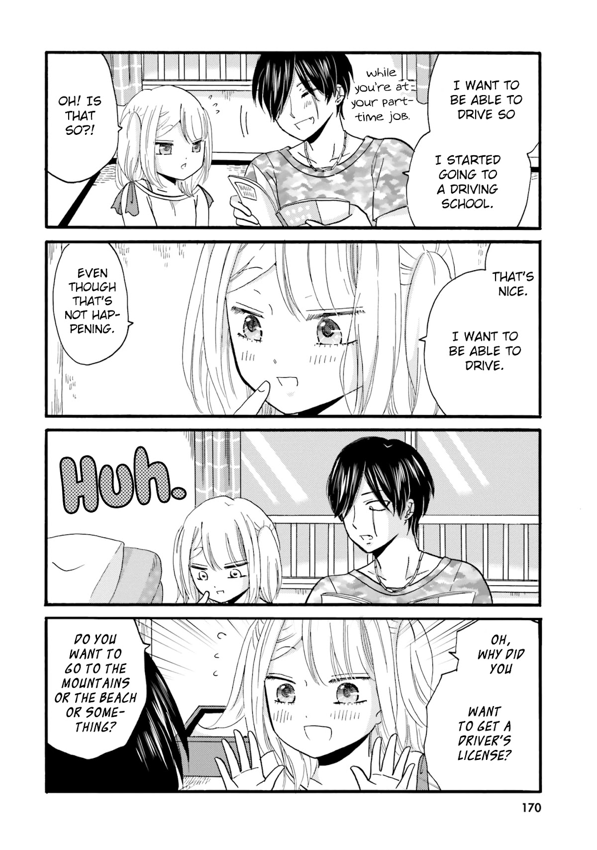 Yankee-kun and the White Cane Girl Chapter 82 page 8 - Chapter 82: I Want to Protect You ①