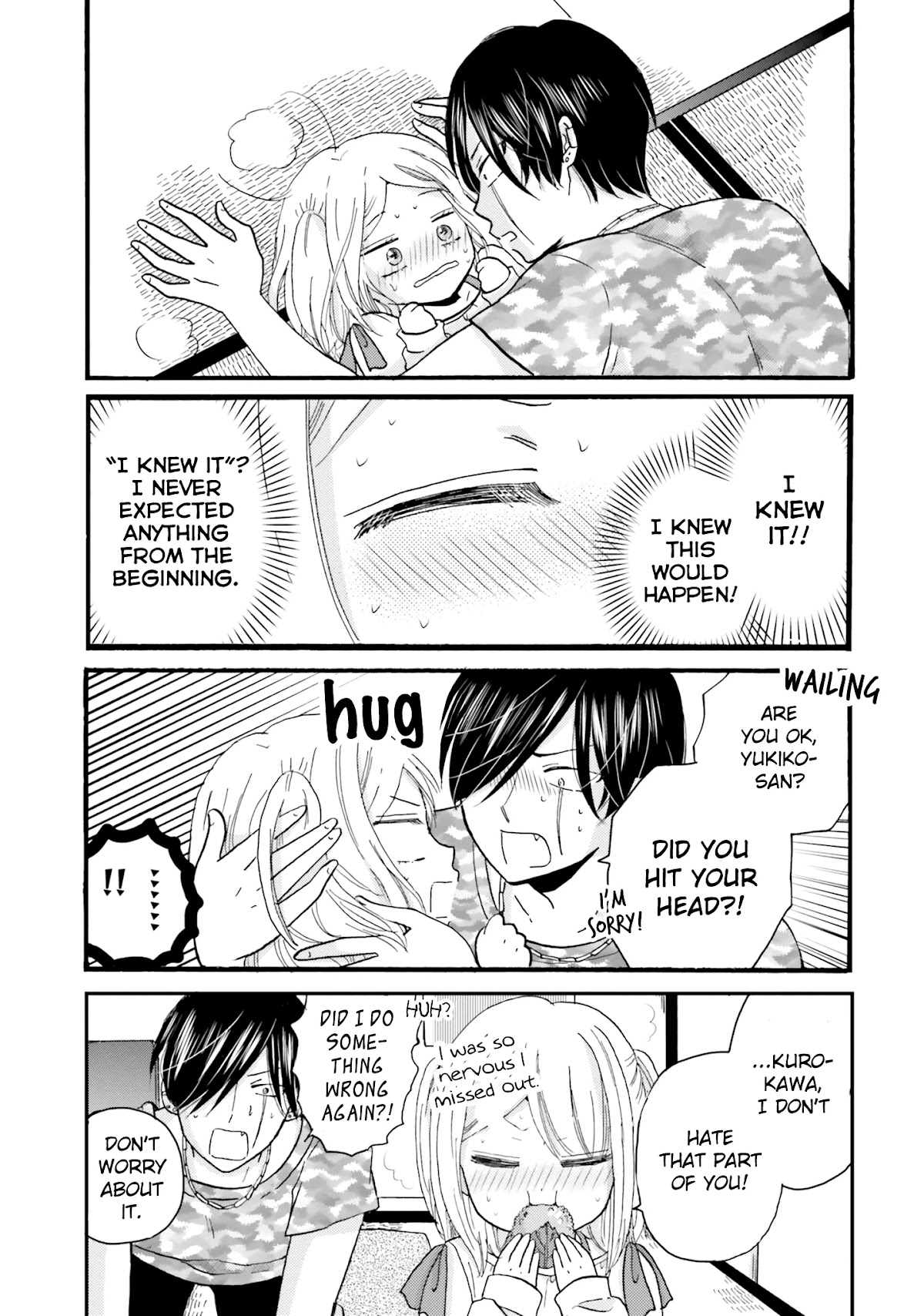 Yankee-kun and the White Cane Girl Chapter 83 page 11 - Chapter 83: I Want to Protect You ②