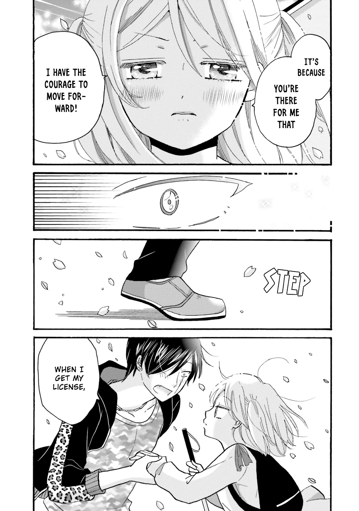 Yankee-kun and the White Cane Girl Chapter 83 page 13 - Chapter 83: I Want to Protect You ②