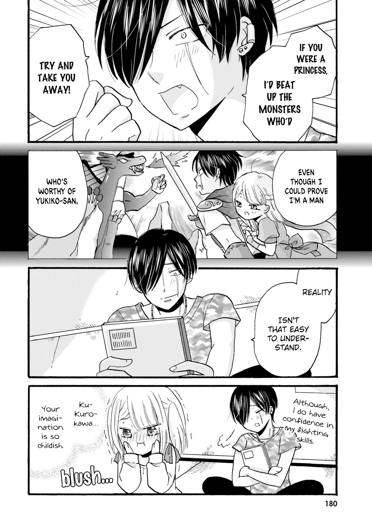 Yankee-kun and the White Cane Girl Chapter 83 page 6 - Chapter 83: I Want to Protect You ②