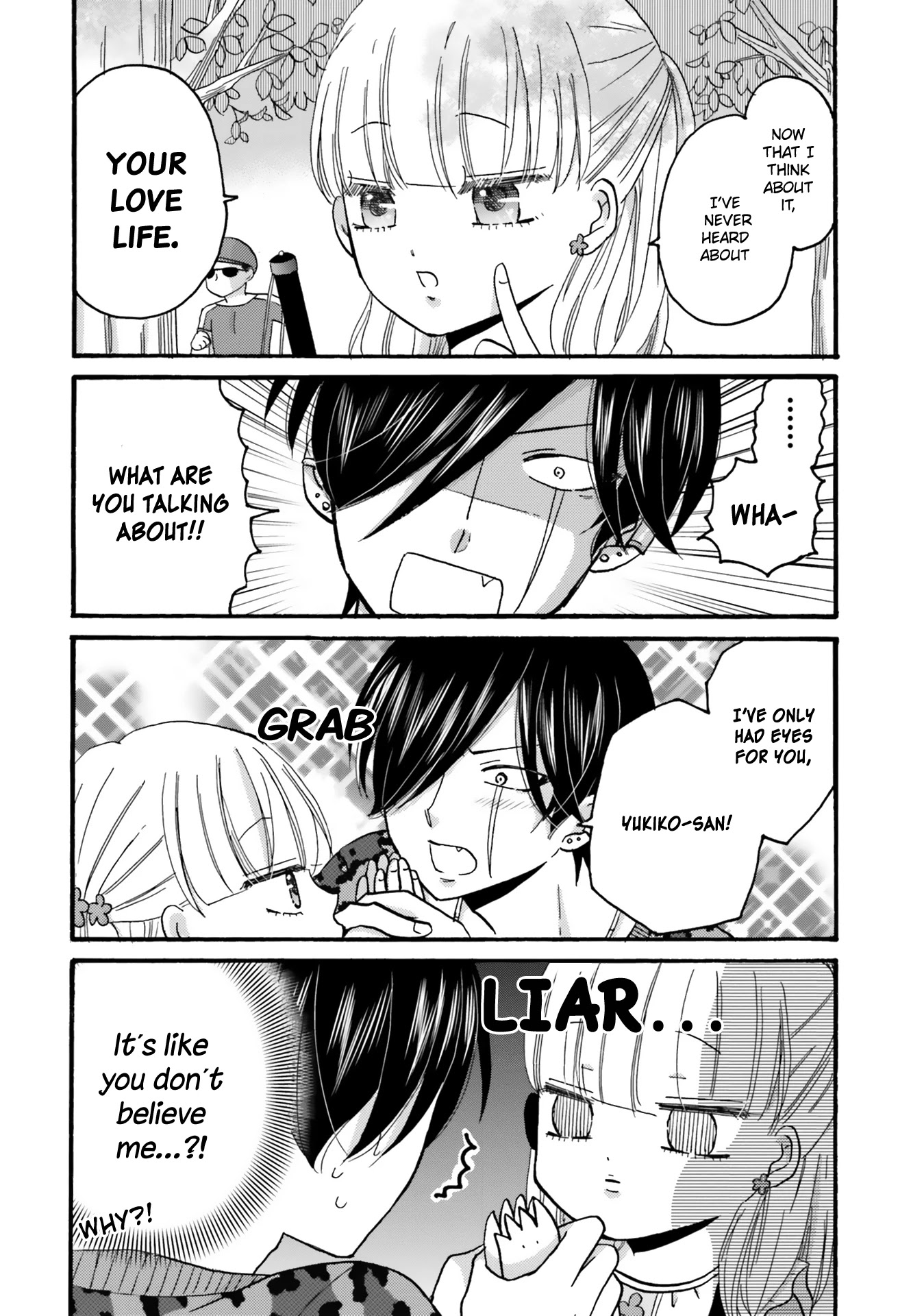 Yankee-kun and the White Cane Girl Chapter 84 page 10 - Chapter 84: Heartbreak ①