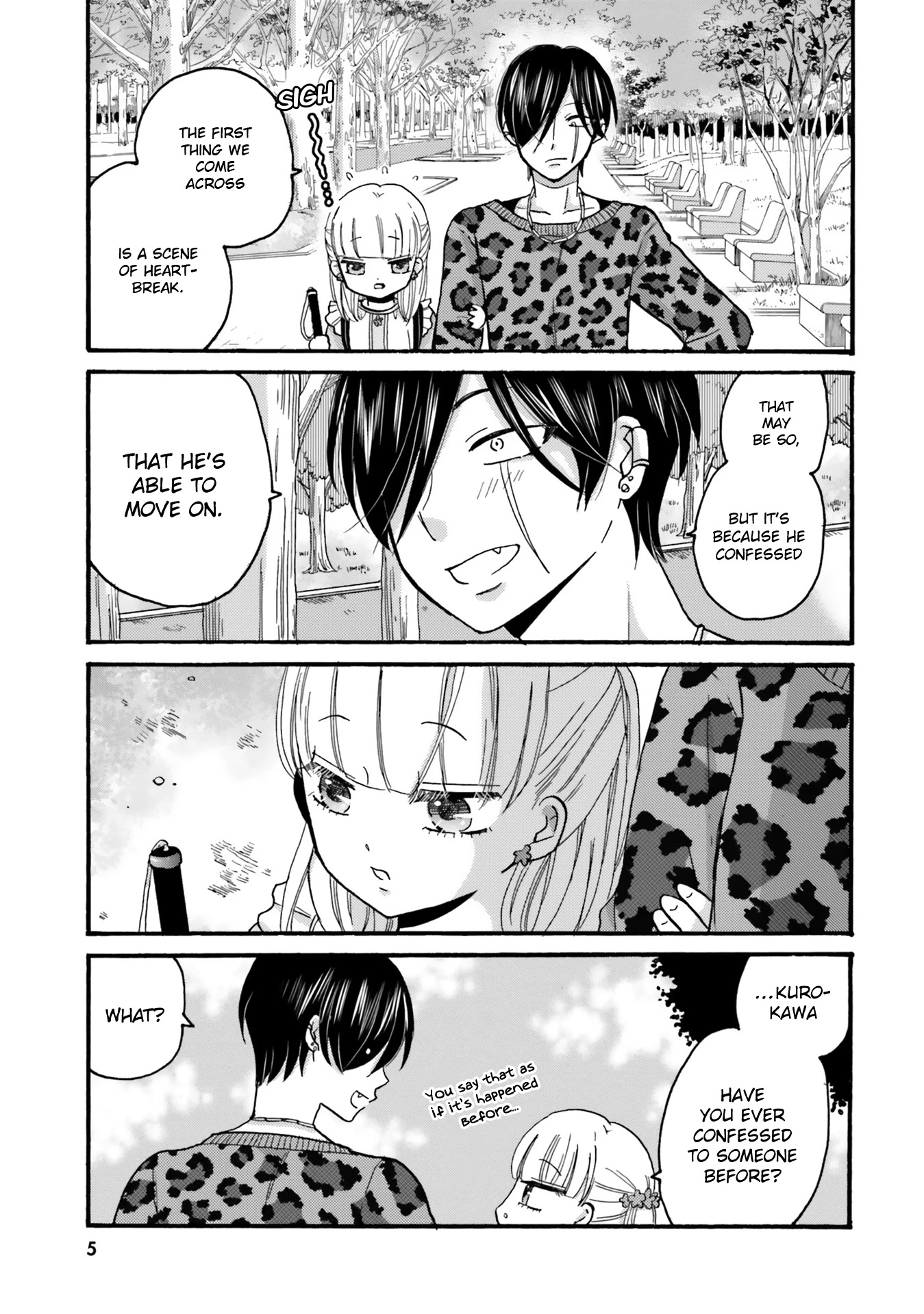 Yankee-kun and the White Cane Girl Chapter 84 page 9 - Chapter 84: Heartbreak ①