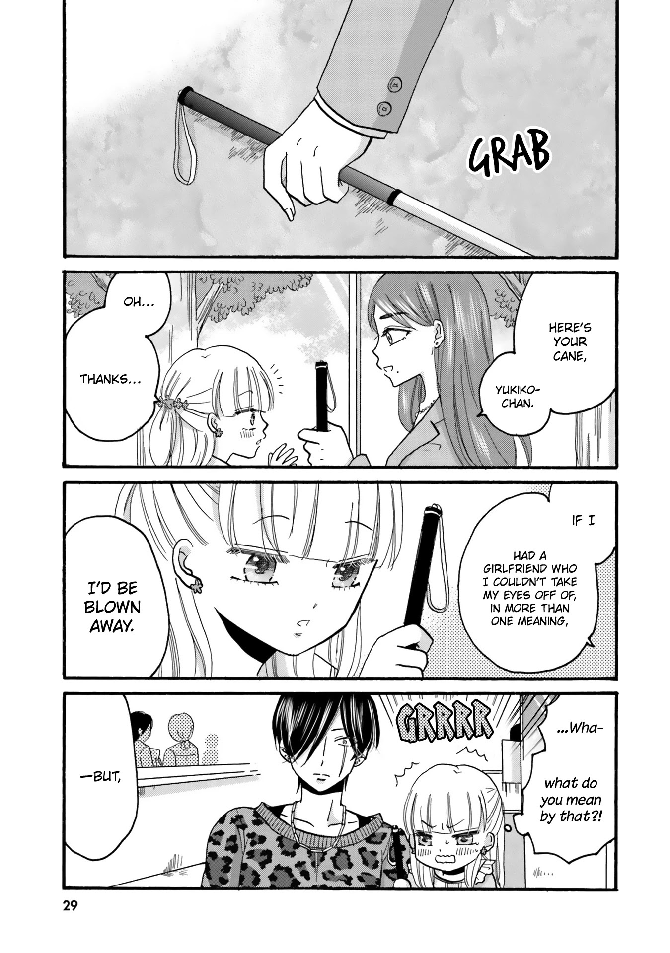 Yankee-kun and the White Cane Girl Chapter 86 page 11 - Chapter 86: Heartbreak ③