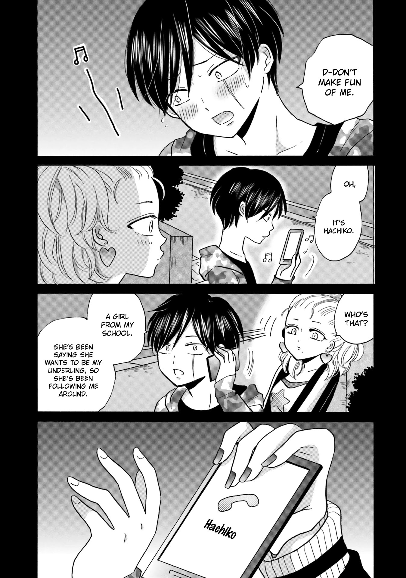 Yankee-kun and the White Cane Girl Chapter 87 page 7 - Chapter 87: Heartbreak ④