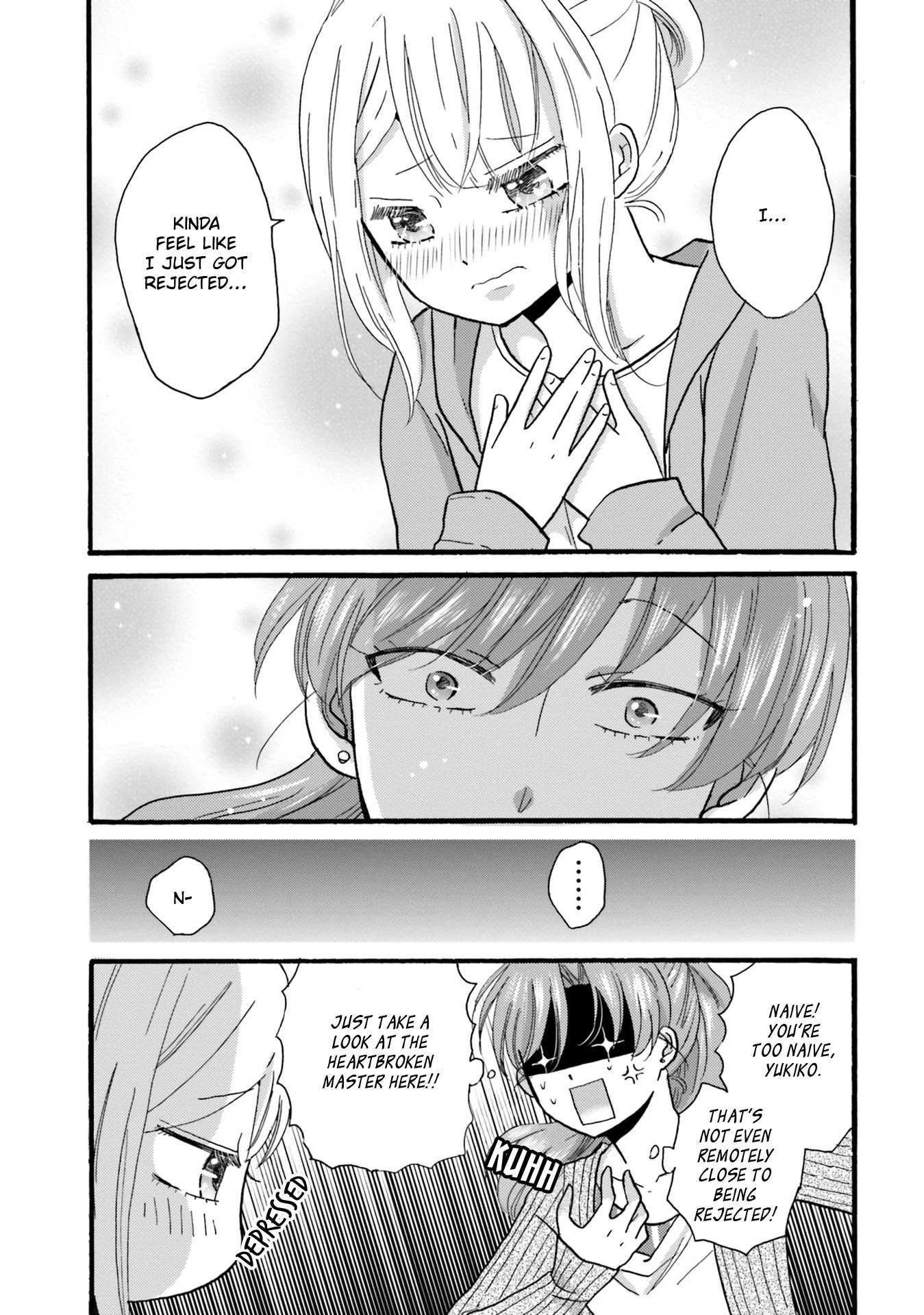 Yankee-kun and the White Cane Girl Chapter 88 page 7 - Chapter 88: Heartbreak ⑤