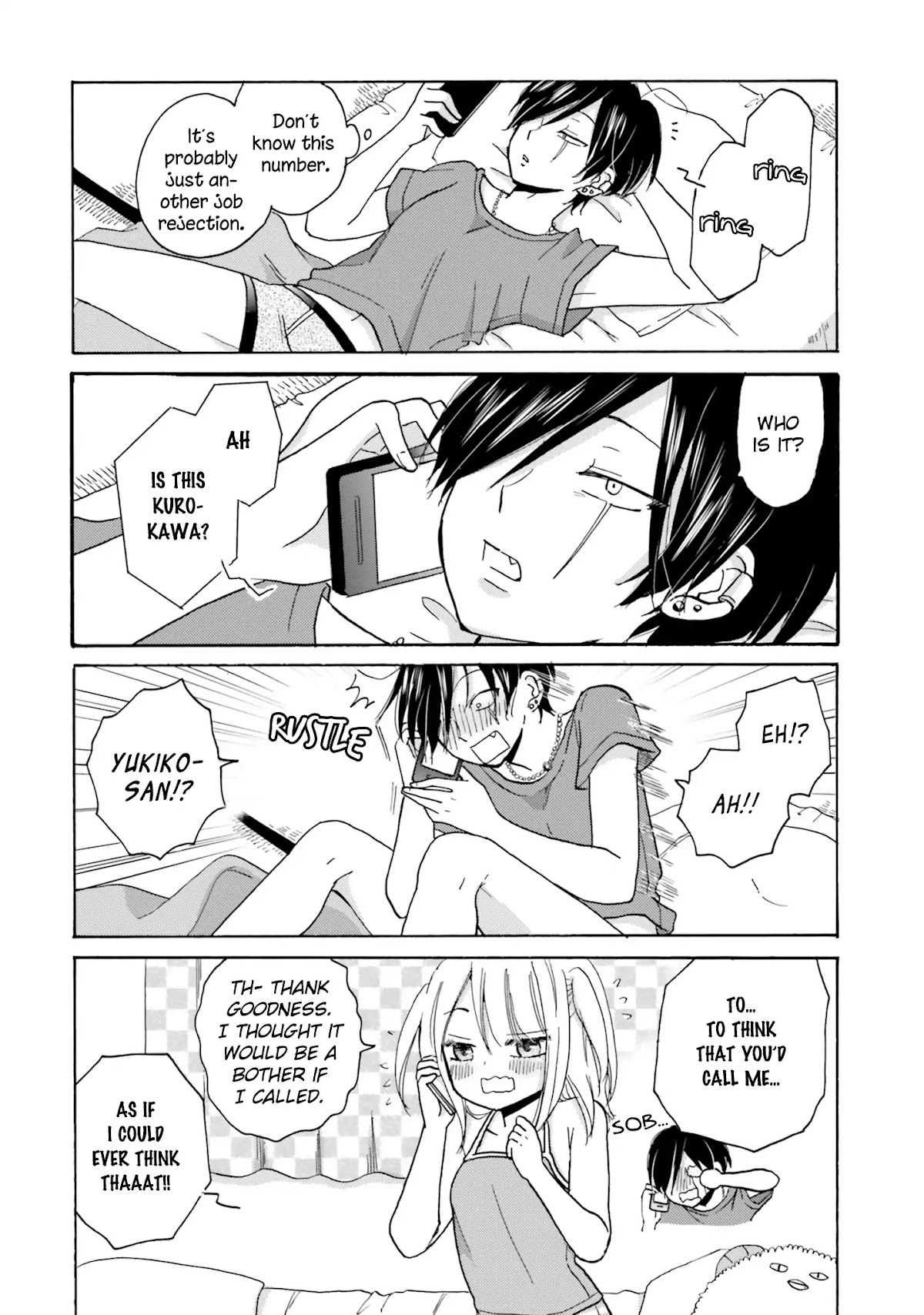 Yankee-kun and the White Cane Girl Chapter 9 page 3 - Chapter 9: I, The Amazing Eye