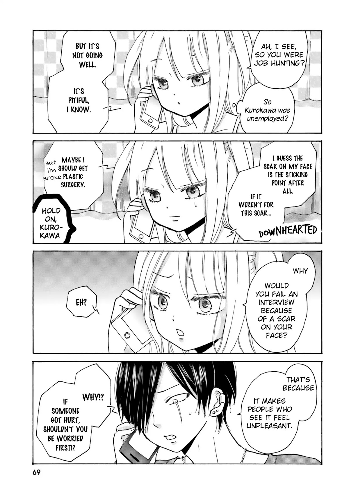 Yankee-kun and the White Cane Girl Chapter 9 page 4 - Chapter 9: I, The Amazing Eye