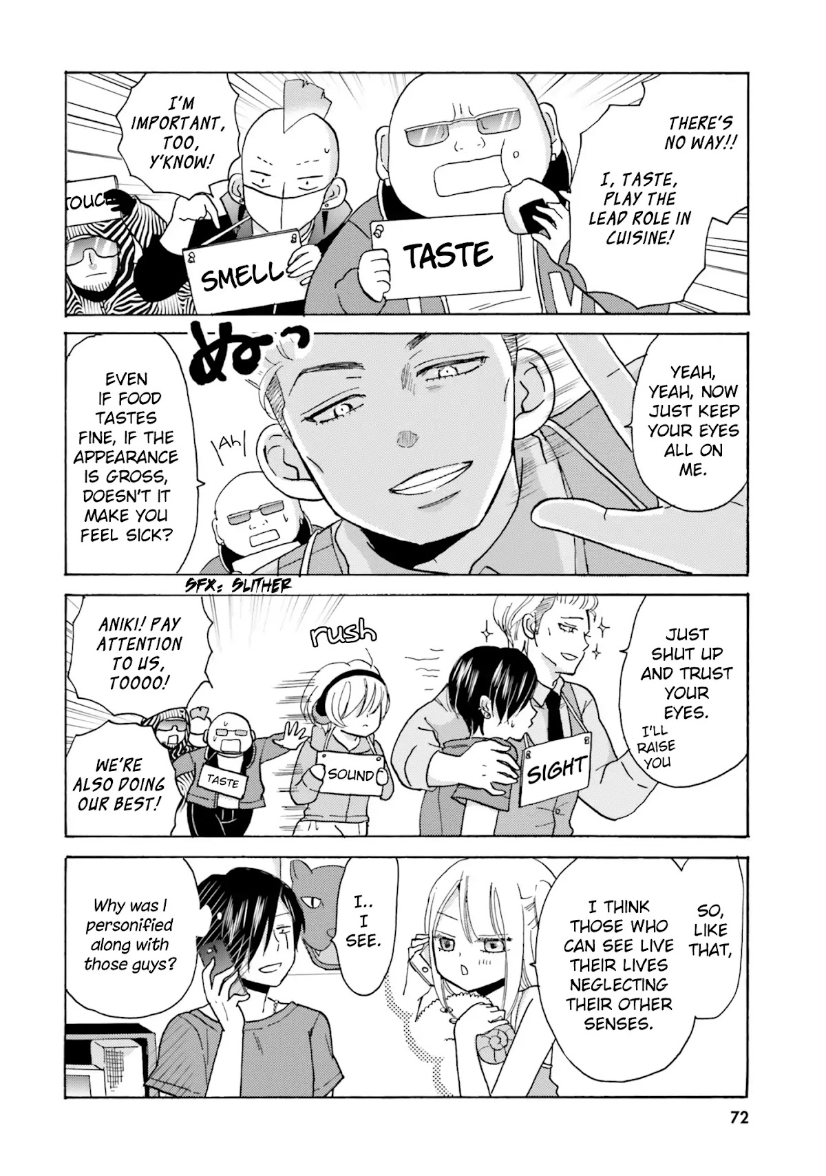 Yankee-kun and the White Cane Girl Chapter 9 page 7 - Chapter 9: I, The Amazing Eye
