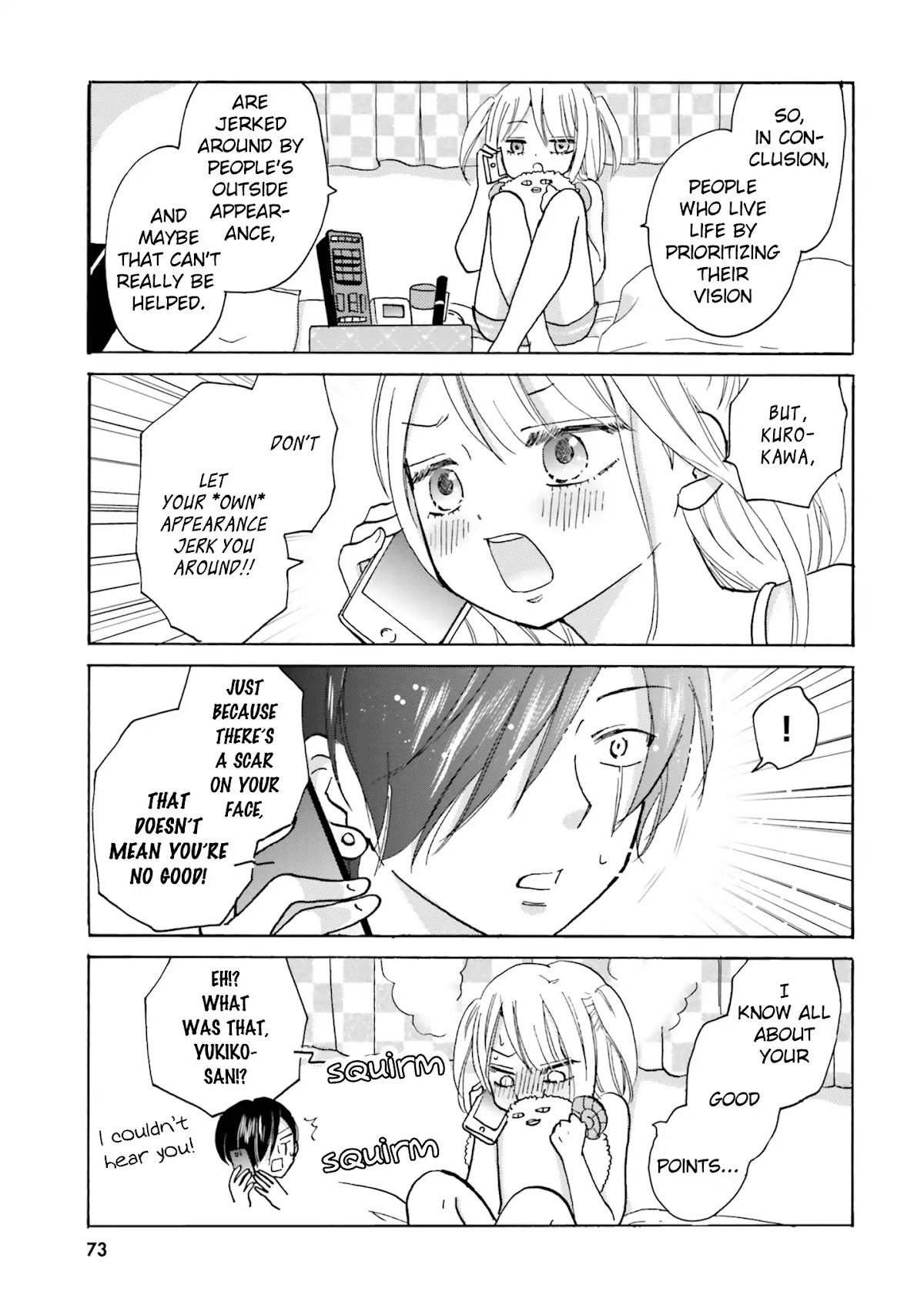 Yankee-kun and the White Cane Girl Chapter 9 page 8 - Chapter 9: I, The Amazing Eye