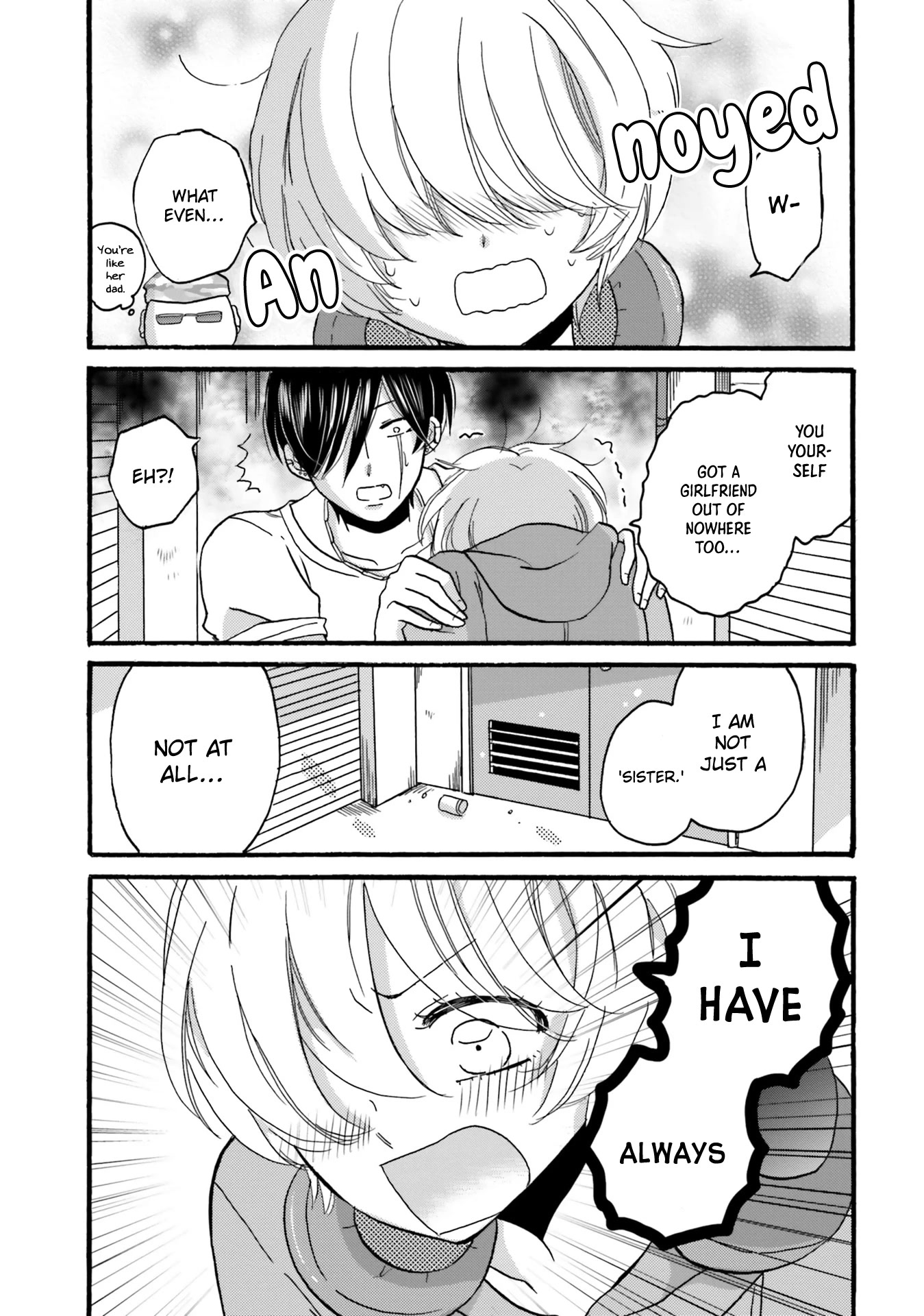 Yankee-kun and the White Cane Girl Chapter 91 page 11 - Chapter 91: Sister ①
