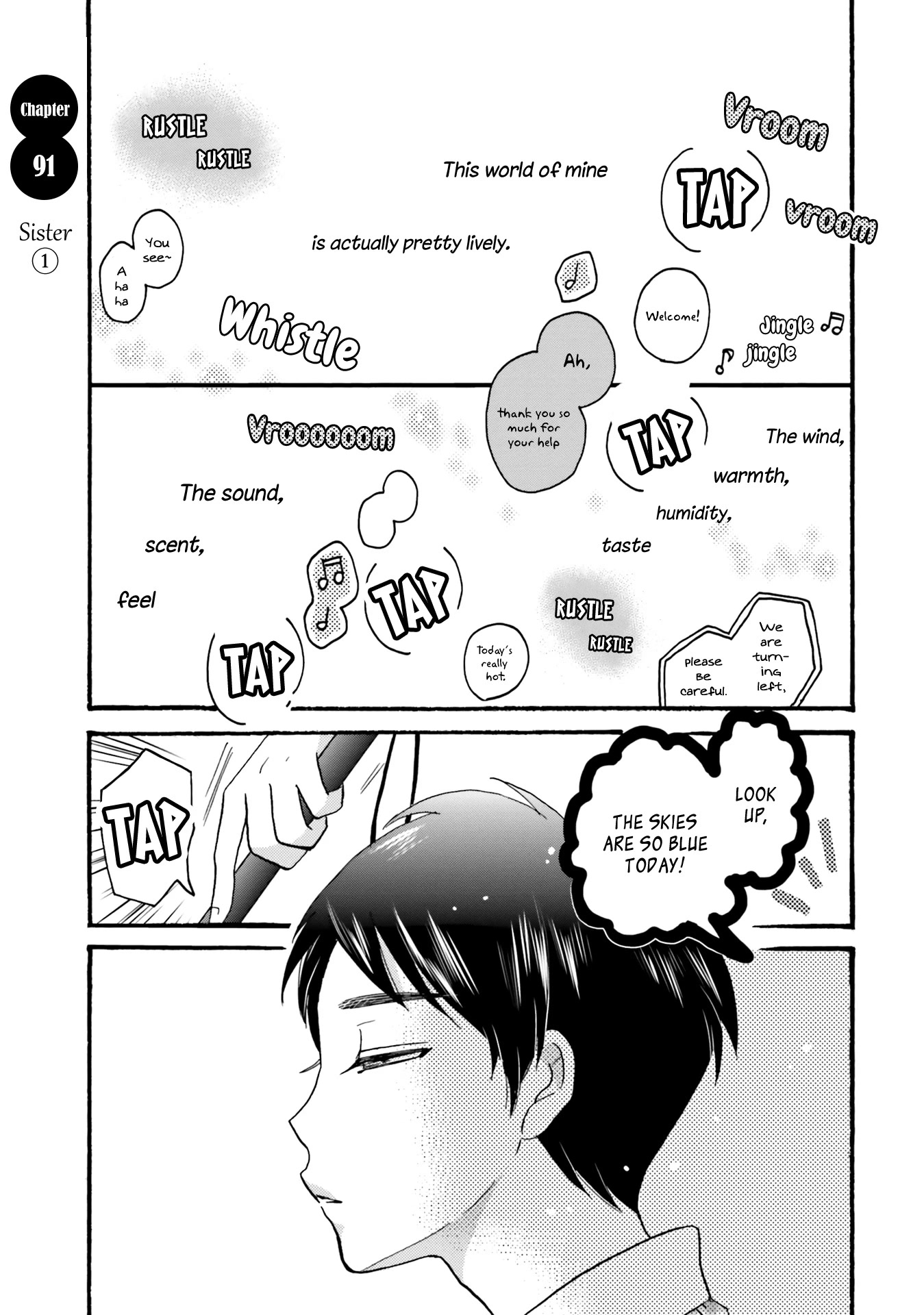 Yankee-kun and the White Cane Girl Chapter 91 page 3 - Chapter 91: Sister ①