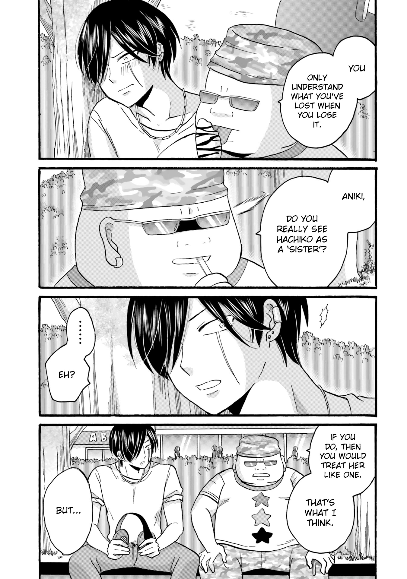 Yankee-kun and the White Cane Girl Chapter 92 page 11 - Chapter 92: Sister ②