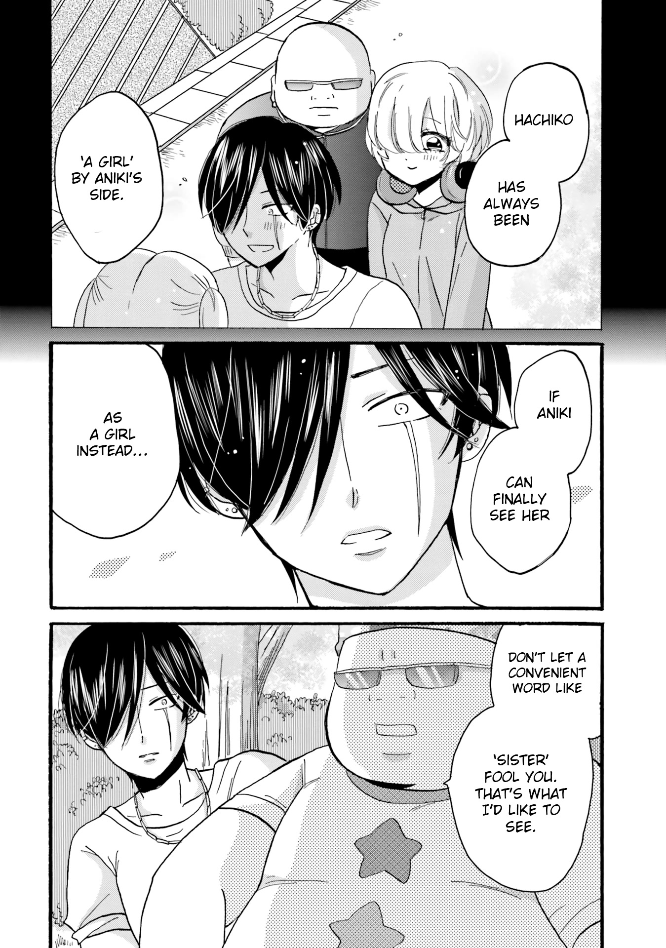 Yankee-kun and the White Cane Girl Chapter 92 page 12 - Chapter 92: Sister ②