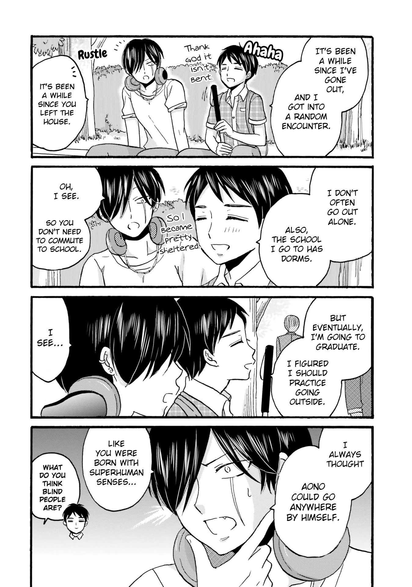 Yankee-kun and the White Cane Girl Chapter 92 page 16 - Chapter 92: Sister ②
