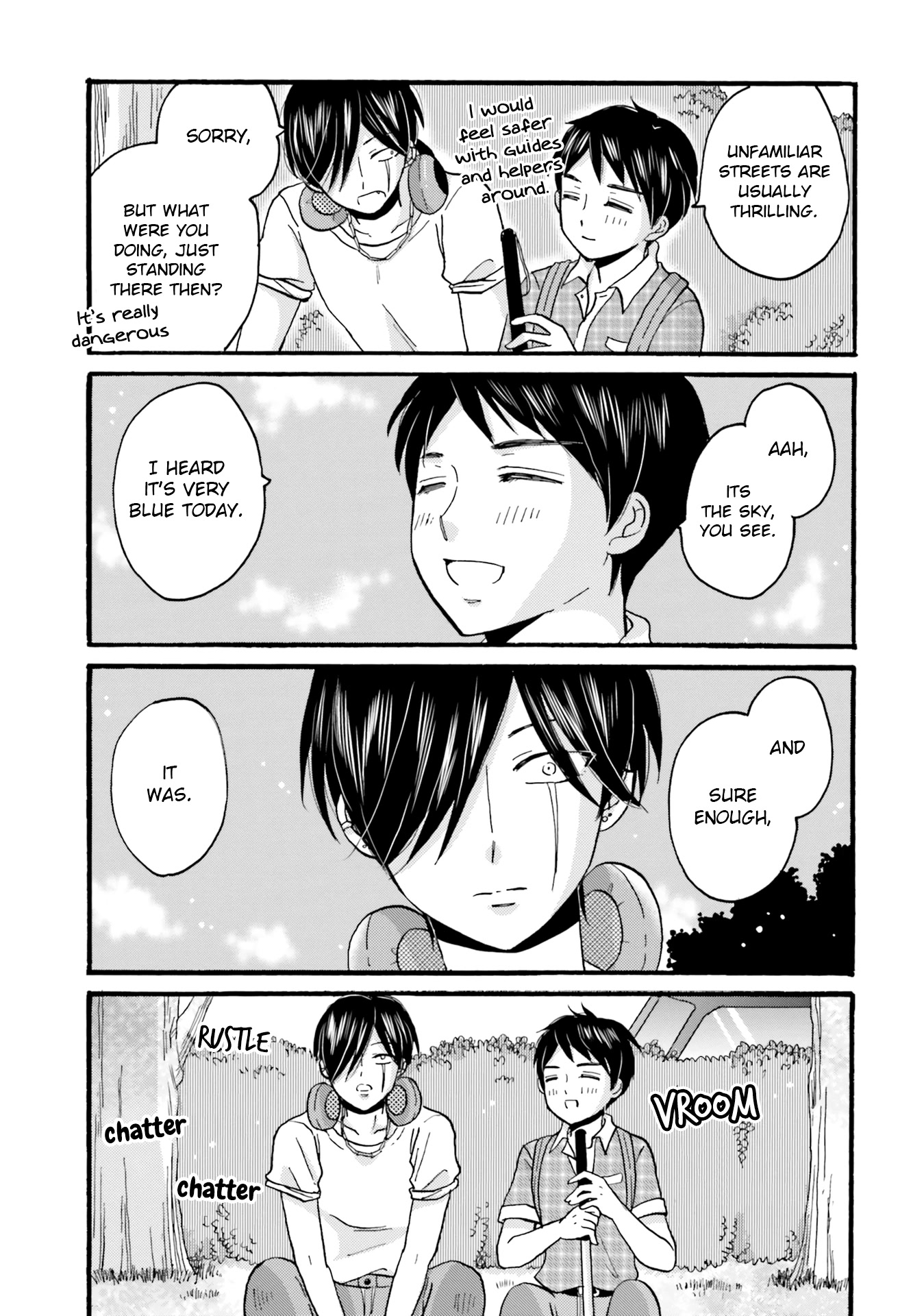 Yankee-kun and the White Cane Girl Chapter 92 page 17 - Chapter 92: Sister ②