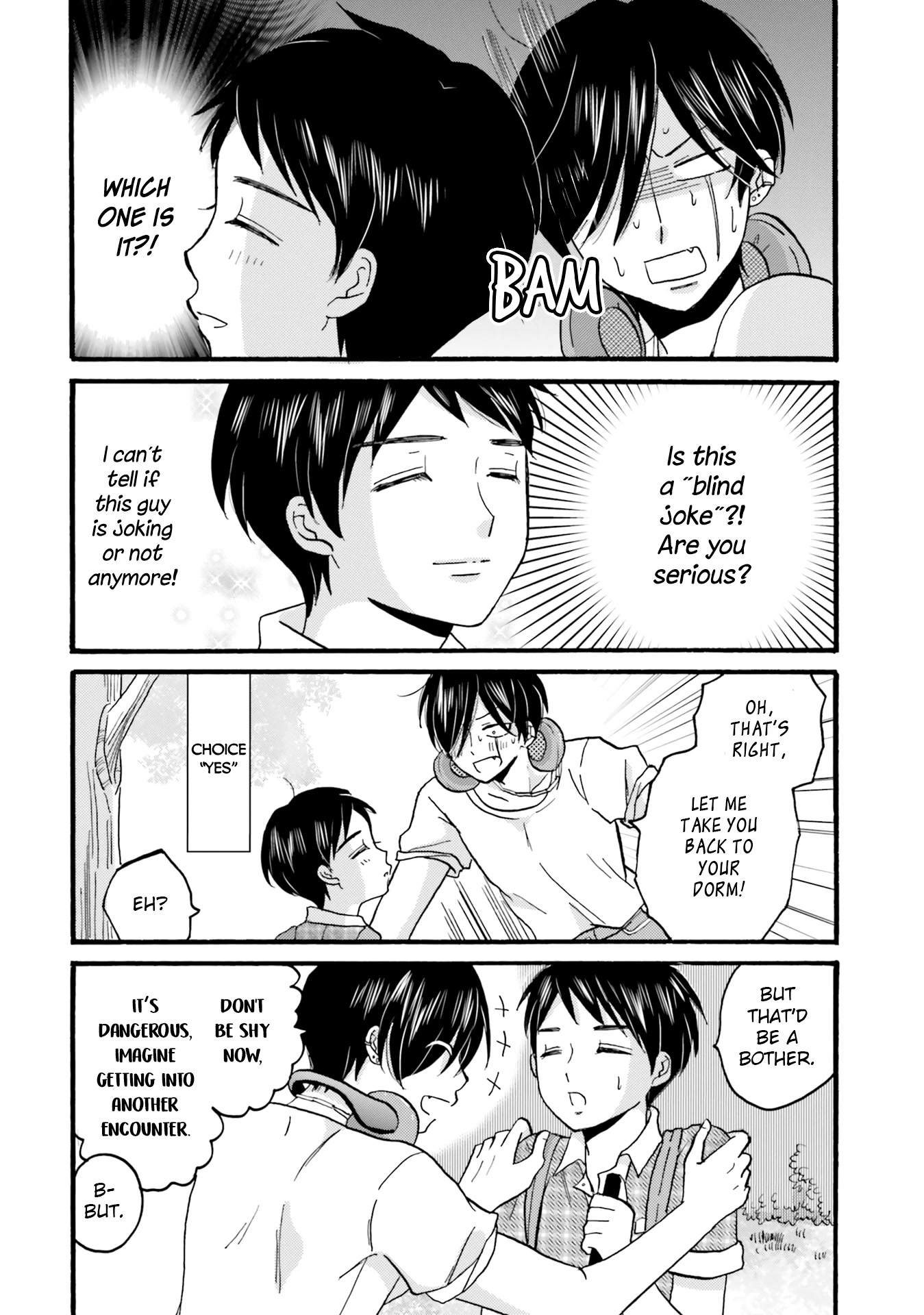 Yankee-kun and the White Cane Girl Chapter 92 page 18 - Chapter 92: Sister ②