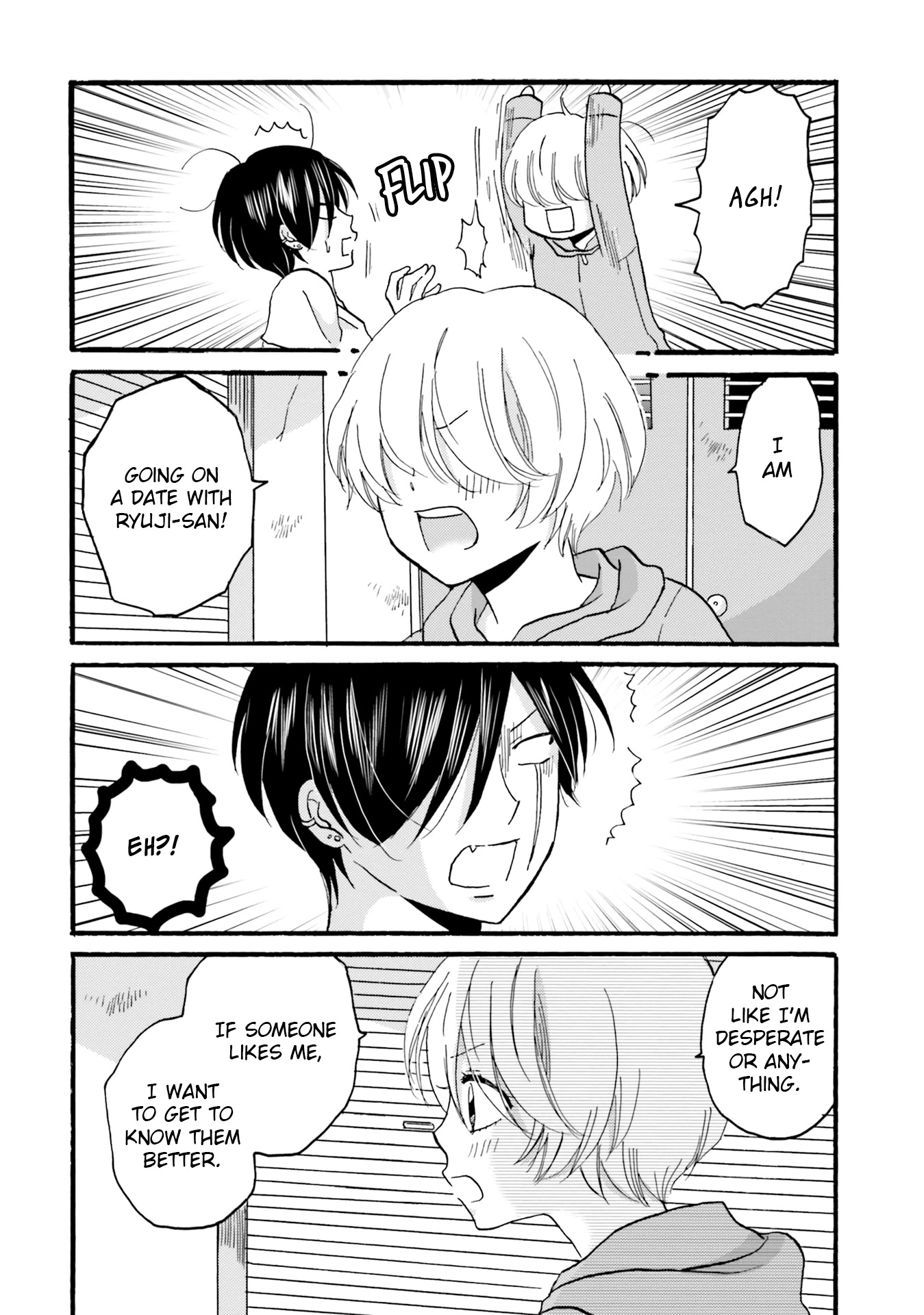 Yankee-kun and the White Cane Girl Chapter 92 page 4 - Chapter 92: Sister ②
