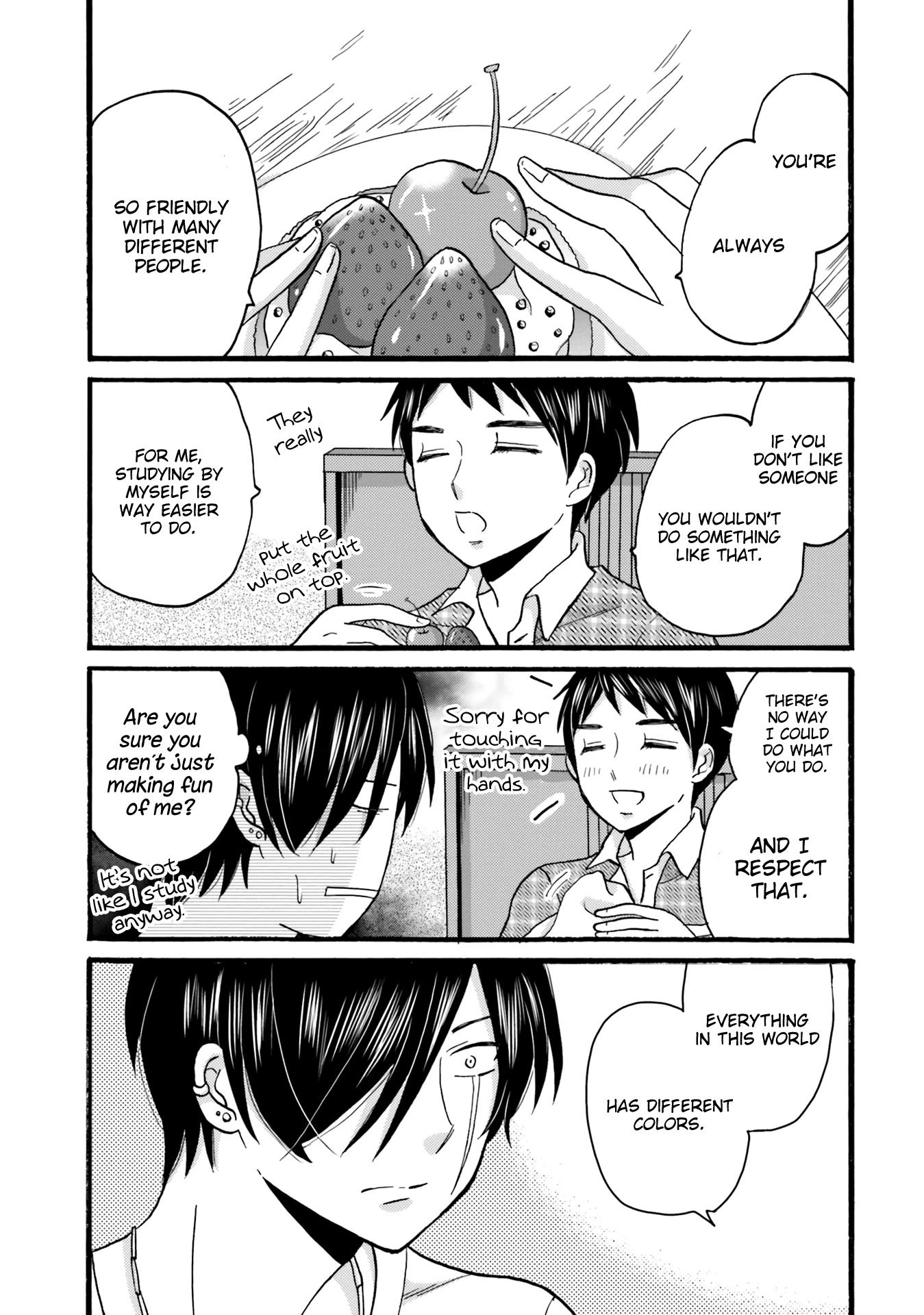 Yankee-kun and the White Cane Girl Chapter 93 page 7 - Chapter 93: Colors