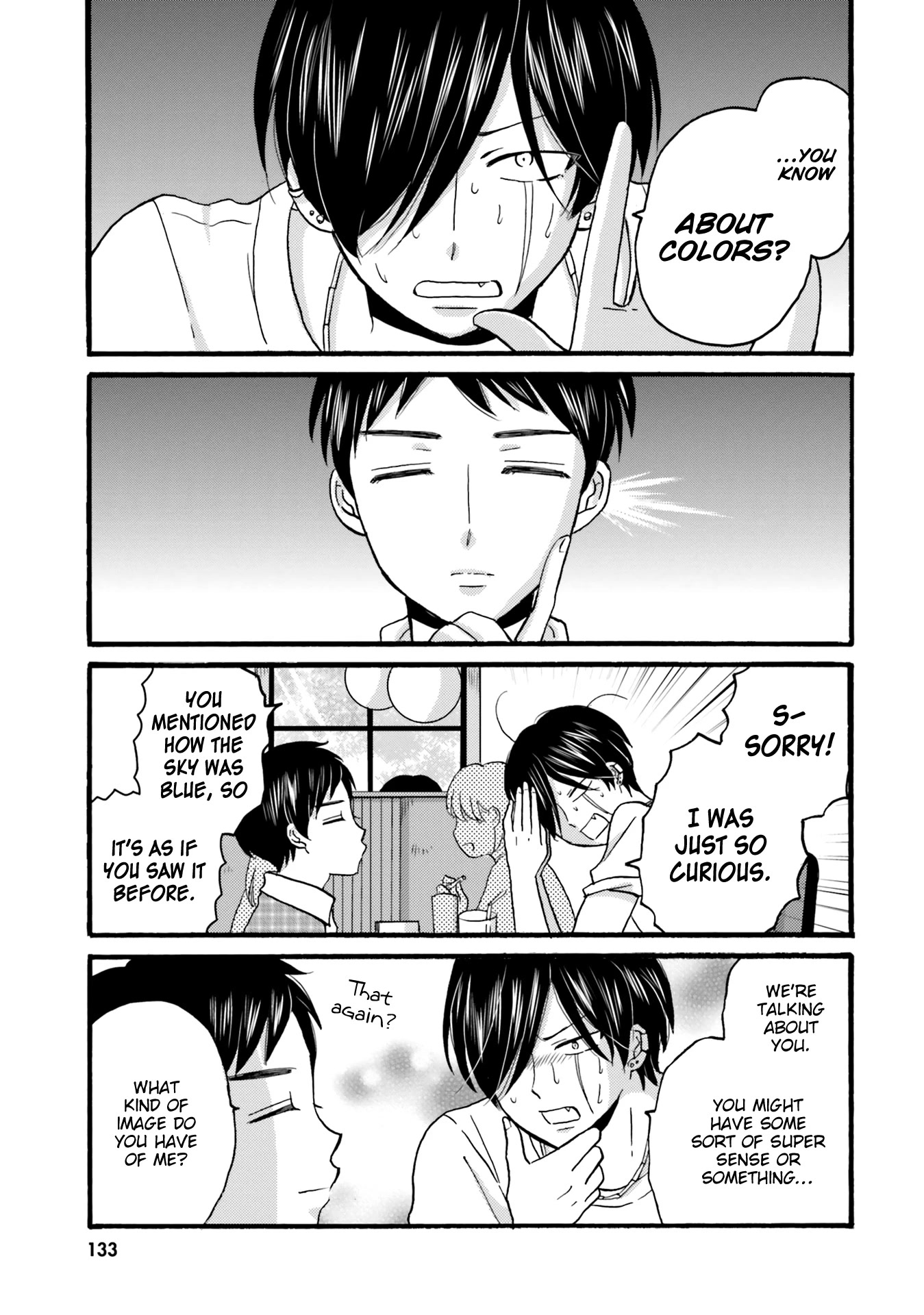Yankee-kun and the White Cane Girl Chapter 93 page 9 - Chapter 93: Colors