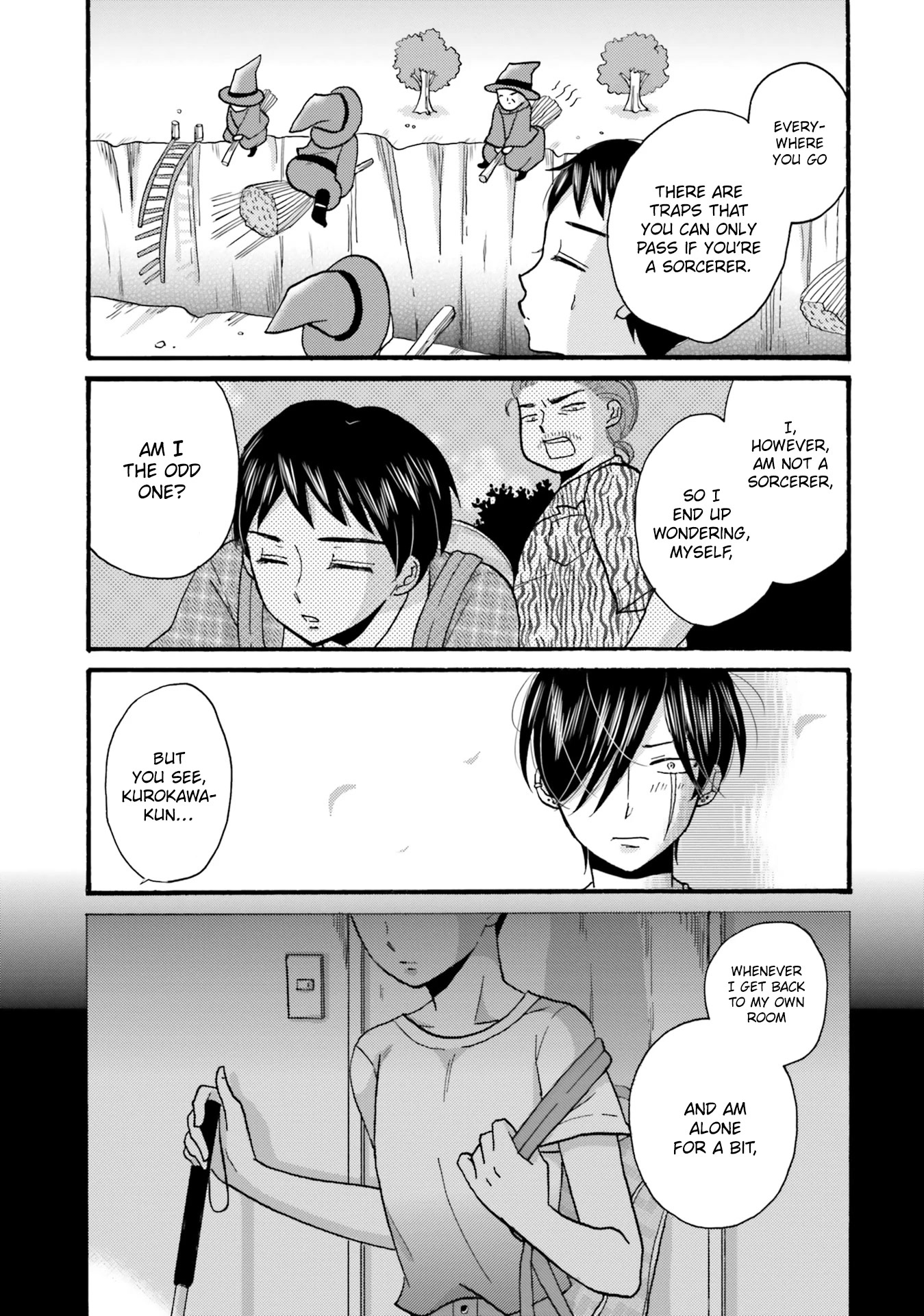 Yankee-kun and the White Cane Girl Chapter 96 page 7 - Chapter 96: Colors ④
