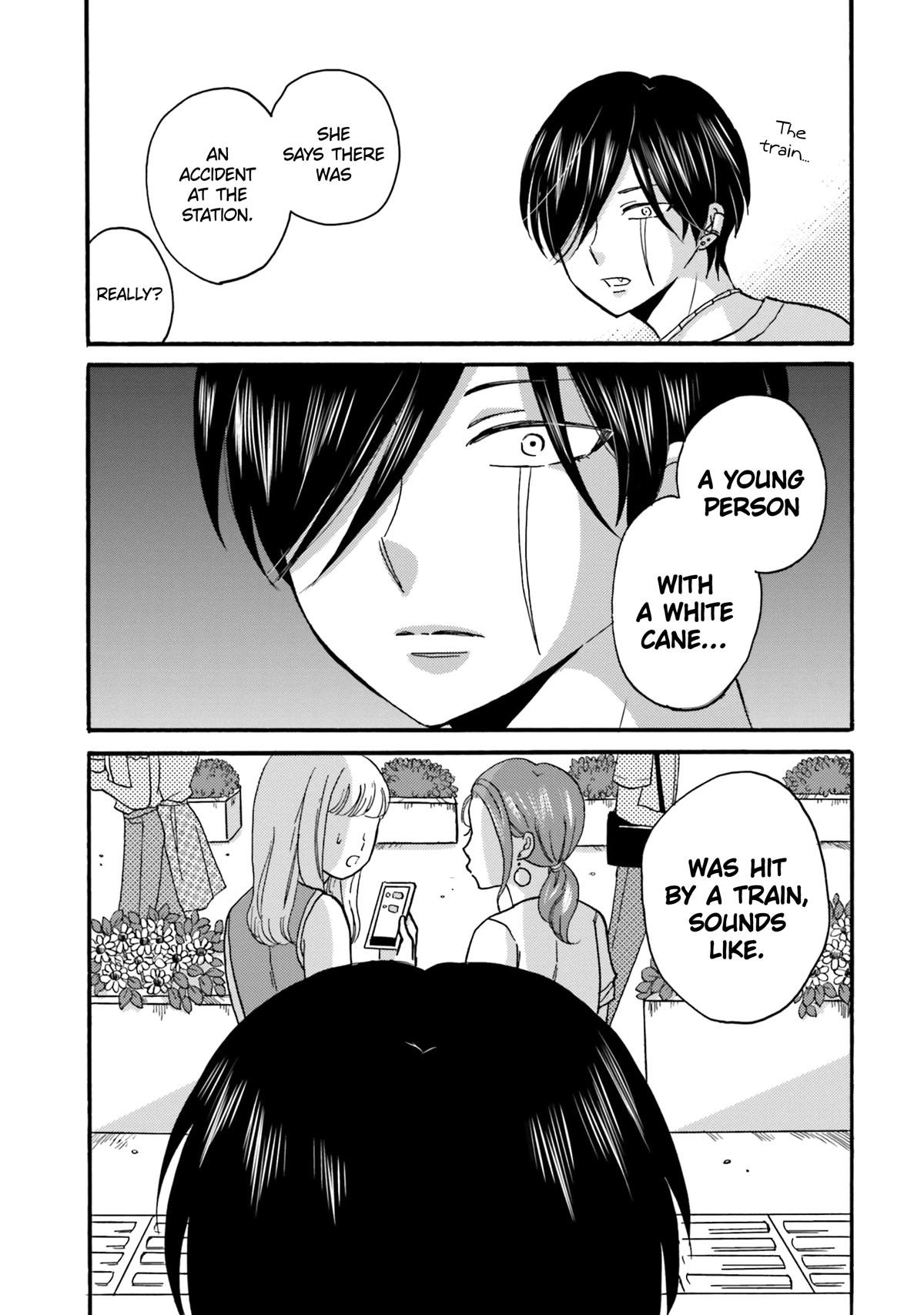 Yankee-kun and the White Cane Girl Chapter 98 page 13 - Chapter 98: Bridges With No Rails ①