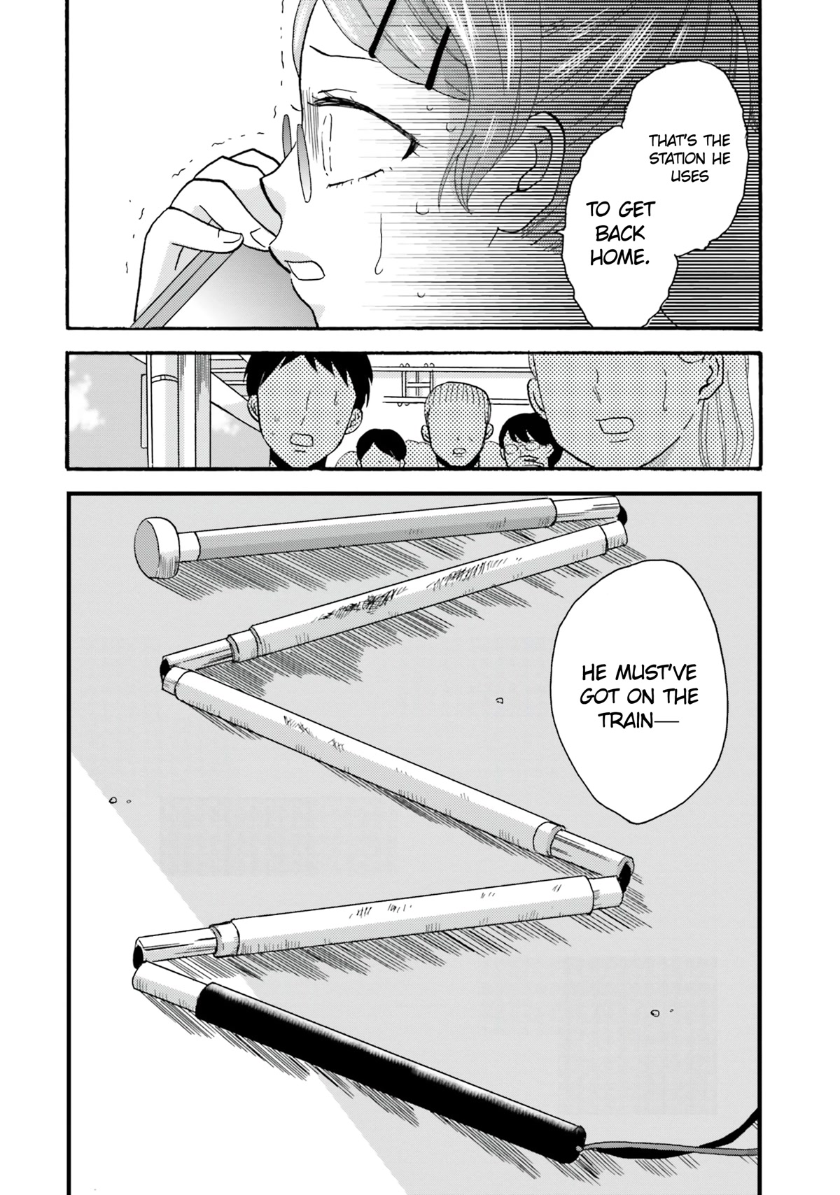 Yankee-kun and the White Cane Girl Chapter 99 page 14 - Chapter 99: Bridge with No Rails ②