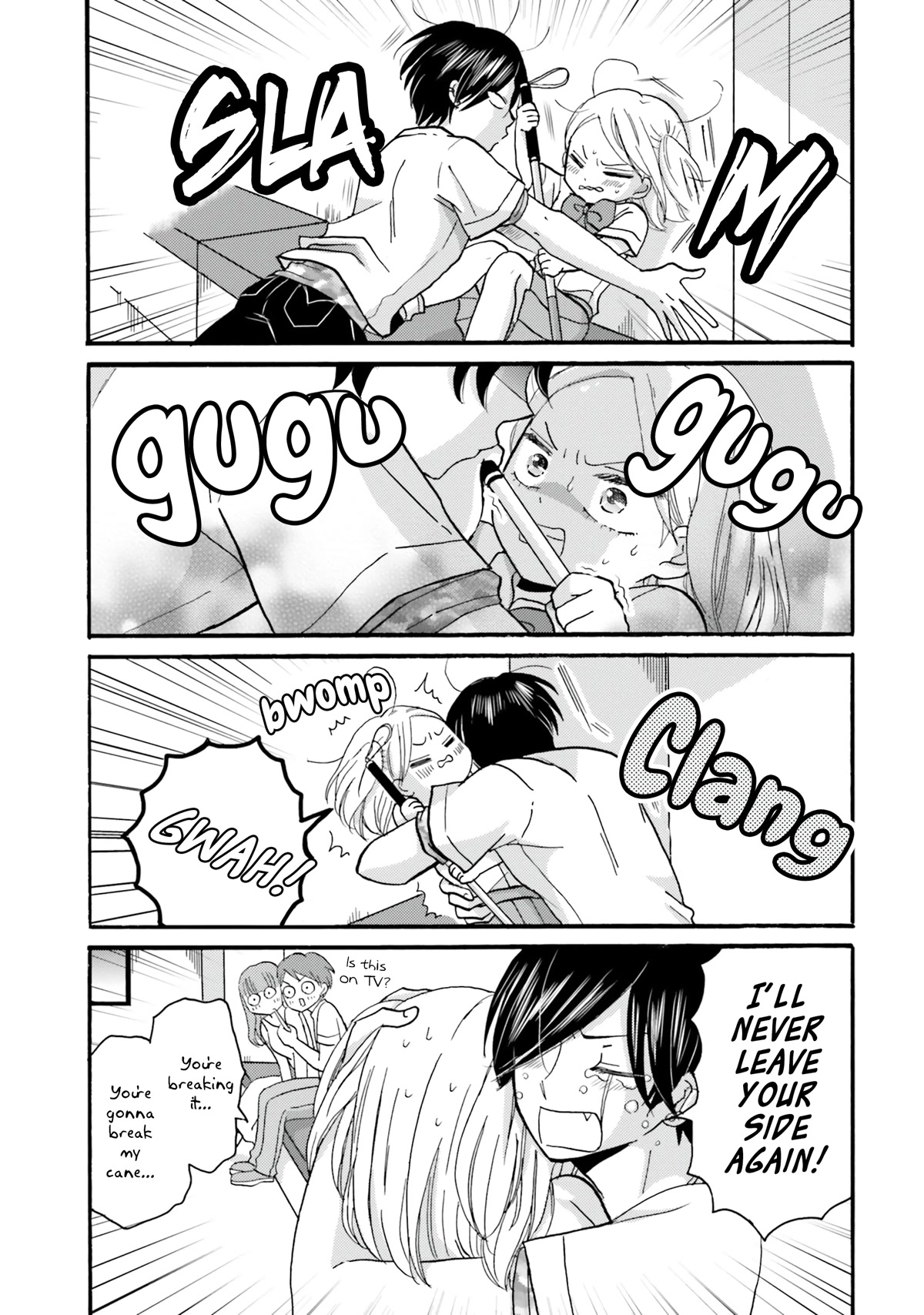 Yankee-kun and the White Cane Girl Chapter 99 page 7 - Chapter 99: Bridge with No Rails ②