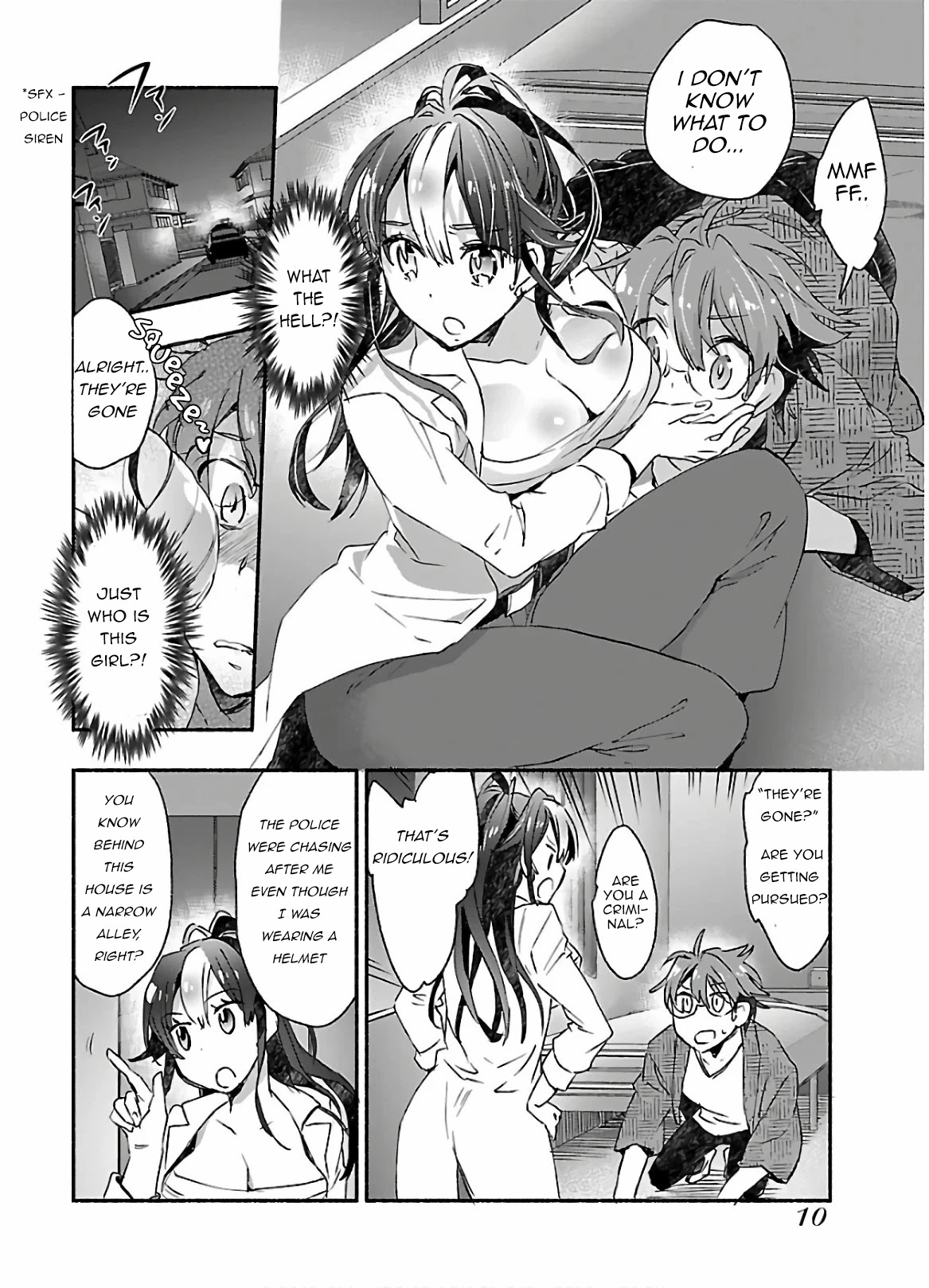 Yankee Musume ni Natsukarete Kotoshi mo Juken ni Shippai Shisou Desu Chapter 1 page 10 - Chapter 1: Lesson 1