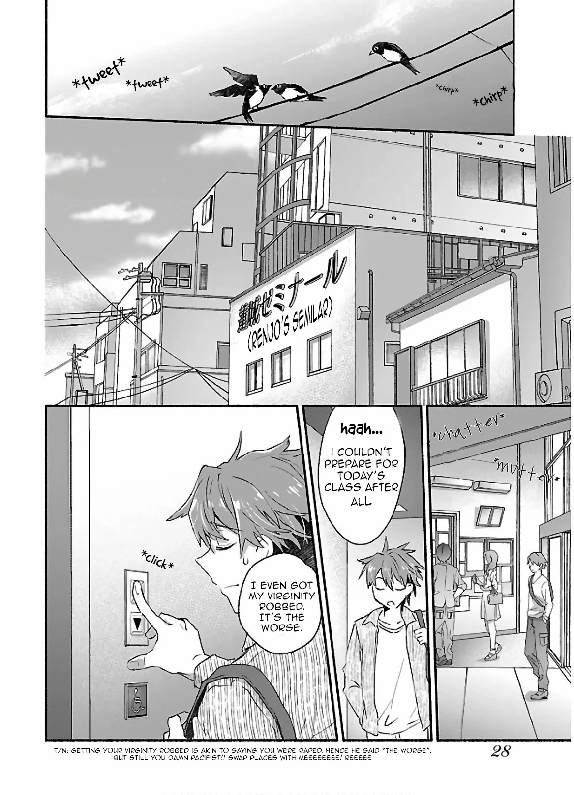 Yankee Musume ni Natsukarete Kotoshi mo Juken ni Shippai Shisou Desu Chapter 1 page 28 - Chapter 1: Lesson 1