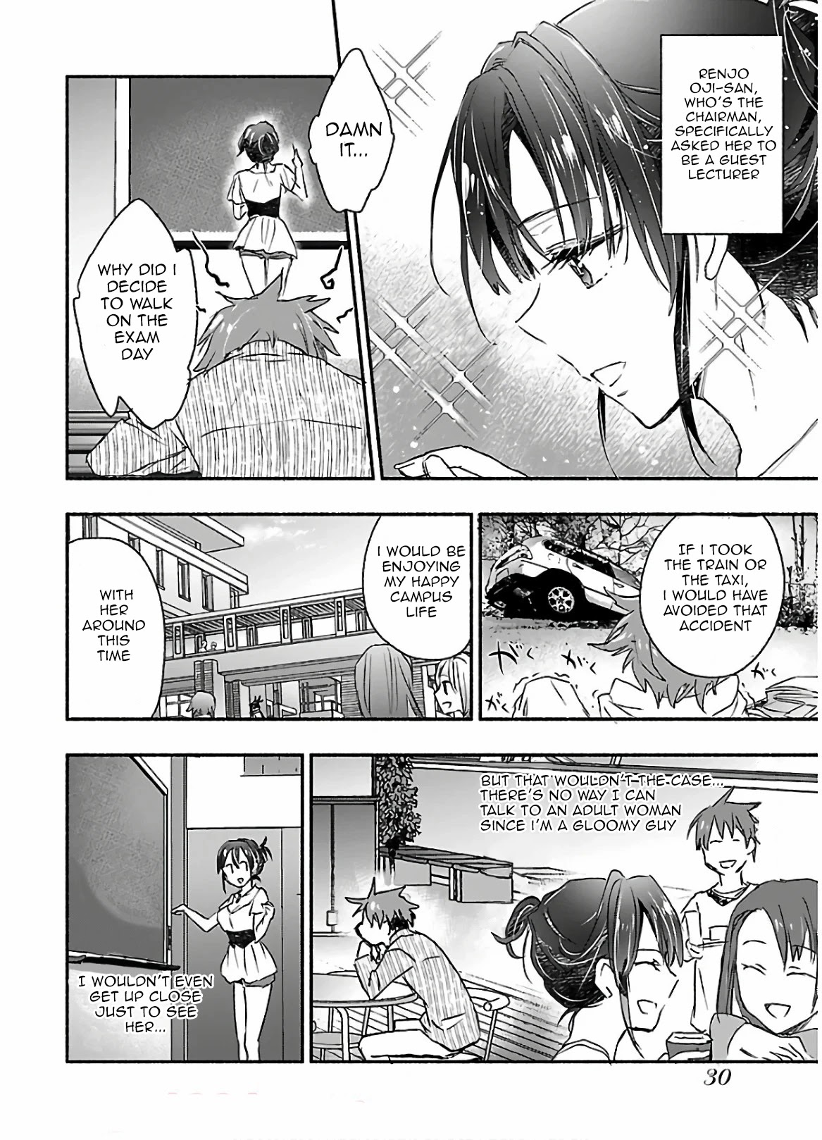 Yankee Musume ni Natsukarete Kotoshi mo Juken ni Shippai Shisou Desu Chapter 1 page 30 - Chapter 1: Lesson 1