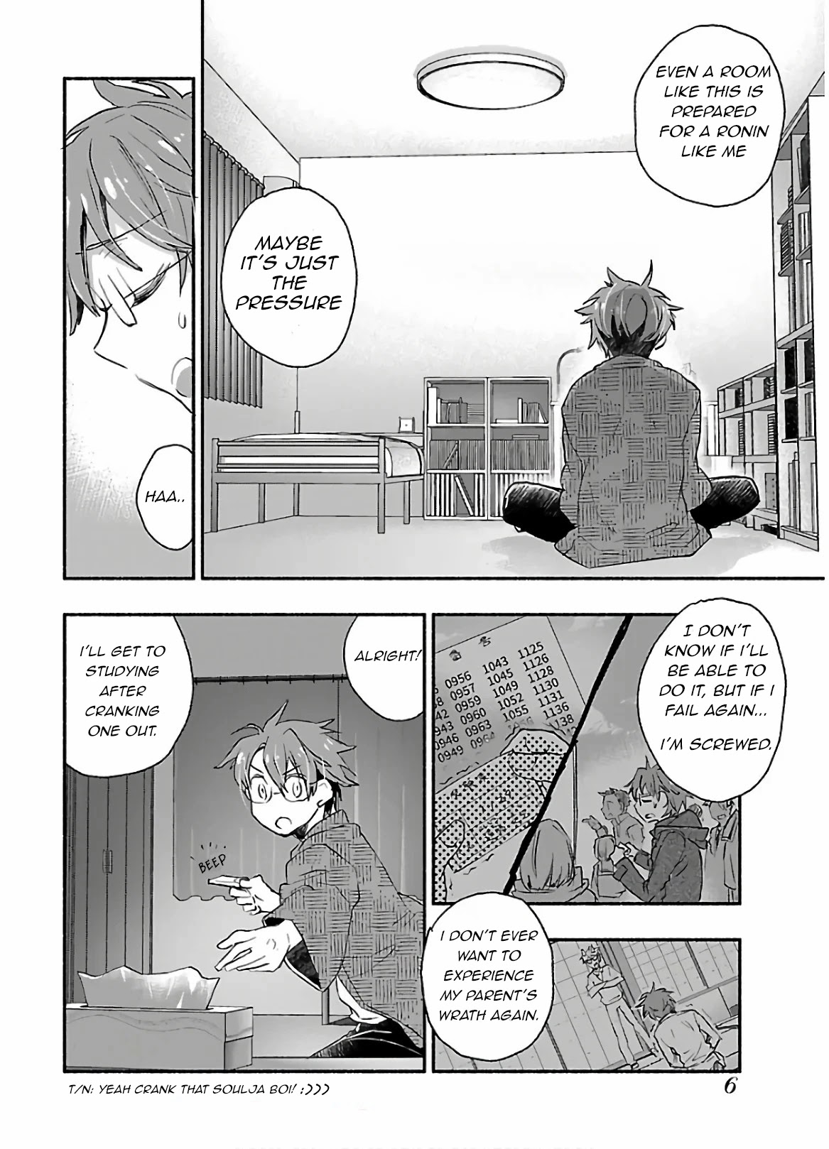 Yankee Musume ni Natsukarete Kotoshi mo Juken ni Shippai Shisou Desu Chapter 1 page 7 - Chapter 1: Lesson 1