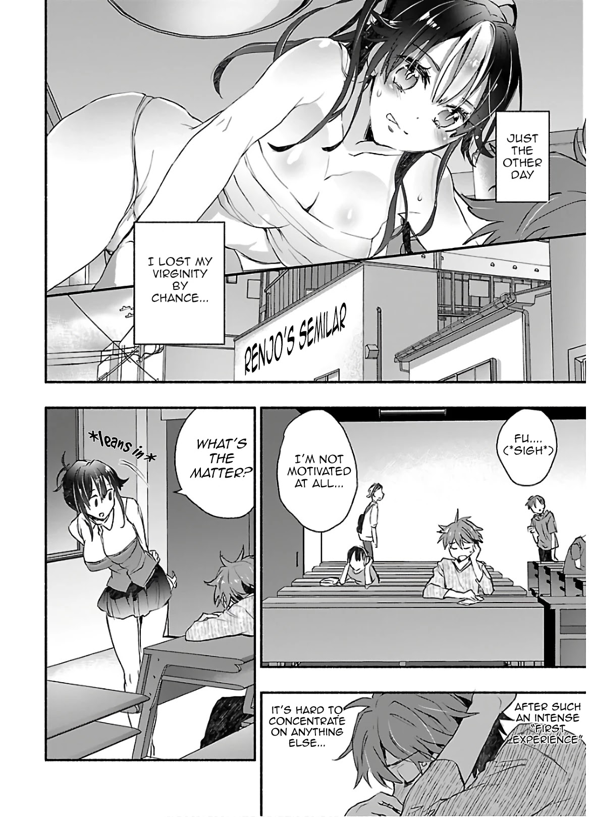 Yankee Musume ni Natsukarete Kotoshi mo Juken ni Shippai Shisou Desu Chapter 2 page 3 - Chapter 2: Lesson 2