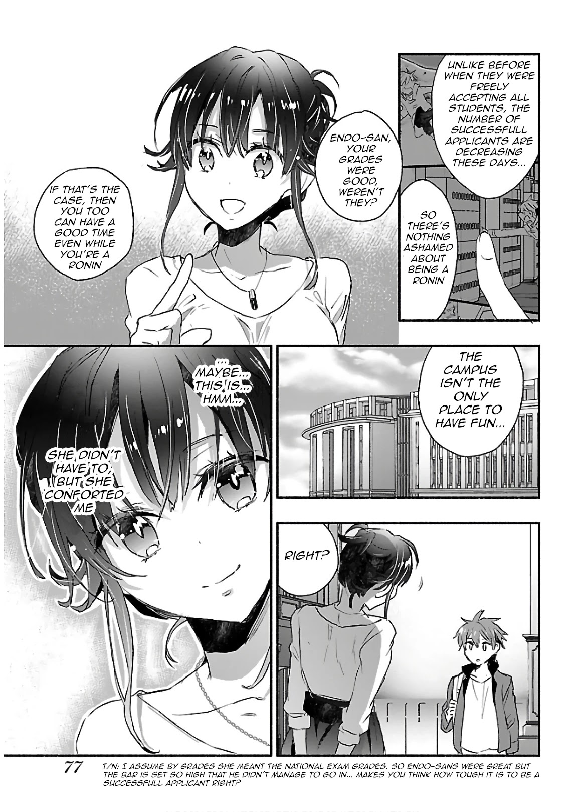 Yankee Musume ni Natsukarete Kotoshi mo Juken ni Shippai Shisou Desu Chapter 3 page 10 - Chapter 3: Lesson 3