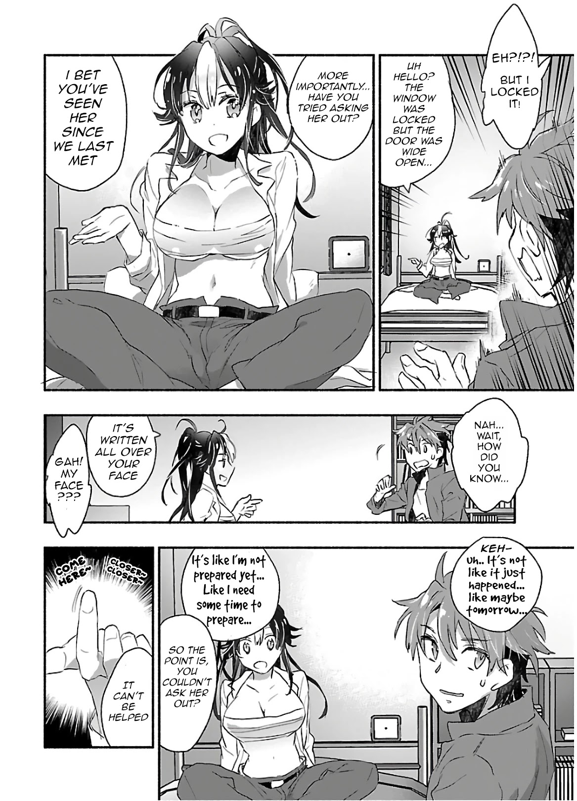 Yankee Musume ni Natsukarete Kotoshi mo Juken ni Shippai Shisou Desu Chapter 3 page 17 - Chapter 3: Lesson 3
