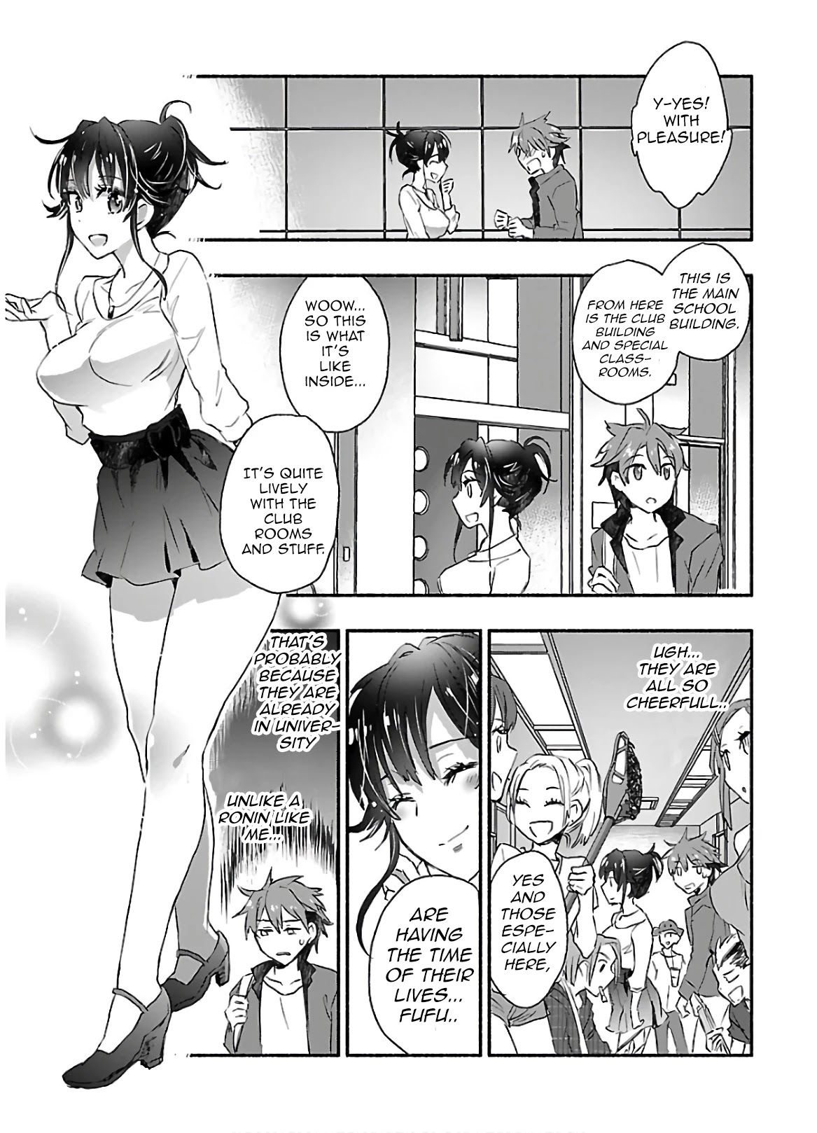 Yankee Musume ni Natsukarete Kotoshi mo Juken ni Shippai Shisou Desu Chapter 3 page 8 - Chapter 3: Lesson 3