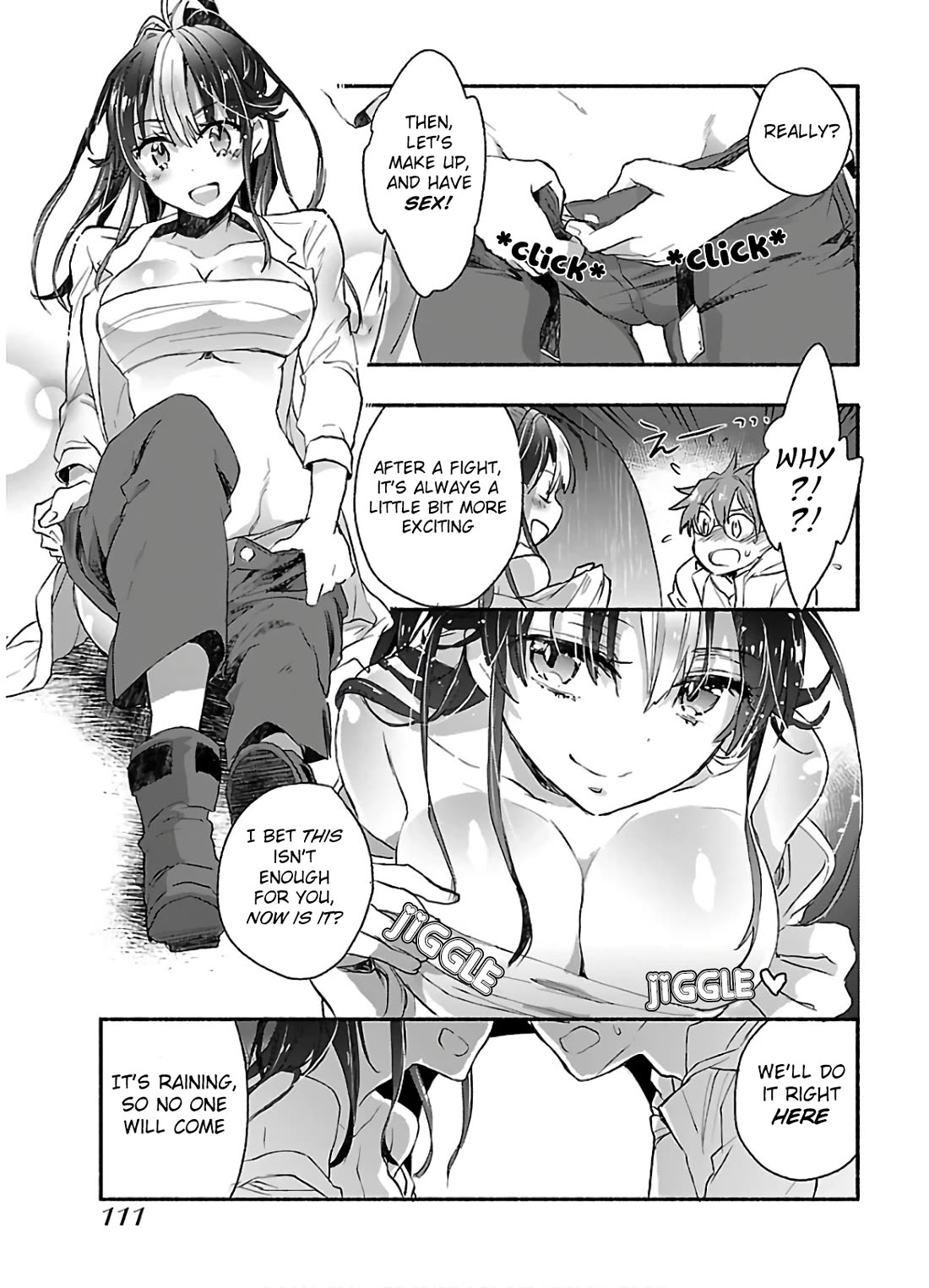 Yankee Musume ni Natsukarete Kotoshi mo Juken ni Shippai Shisou Desu Chapter 4 page 12 - Chapter 4: Lesson 4