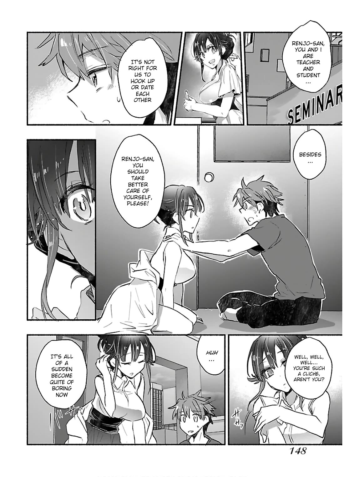 Yankee Musume ni Natsukarete Kotoshi mo Juken ni Shippai Shisou Desu Chapter 5 page 17 - Chapter 5: Lesson 5