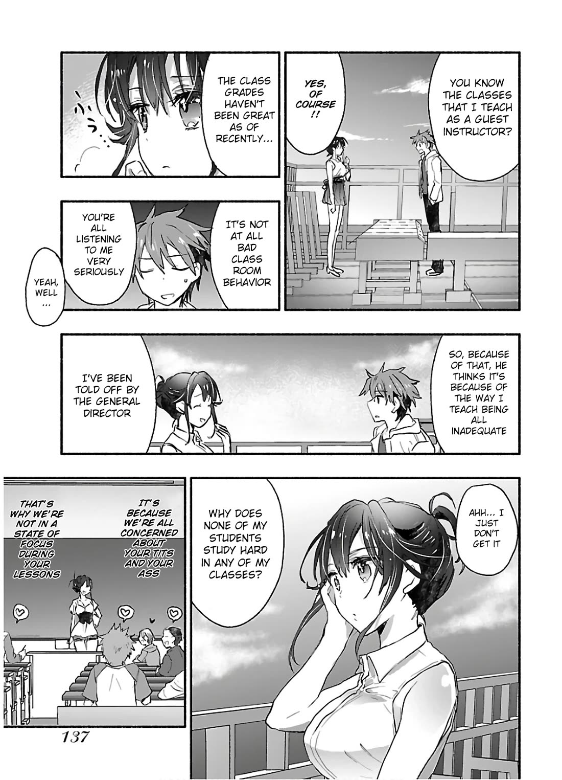 Yankee Musume ni Natsukarete Kotoshi mo Juken ni Shippai Shisou Desu Chapter 5 page 6 - Chapter 5: Lesson 5
