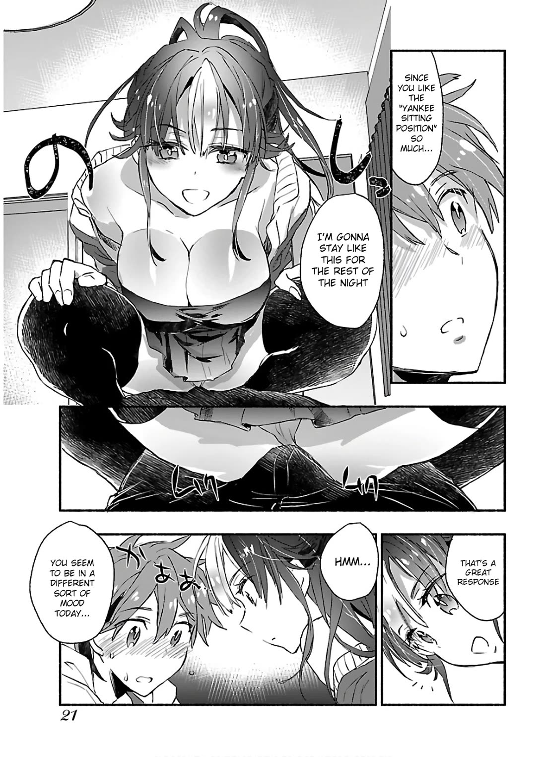 Yankee Musume ni Natsukarete Kotoshi mo Juken ni Shippai Shisou Desu Chapter 6 page 23 - Chapter 6: Lesson 6