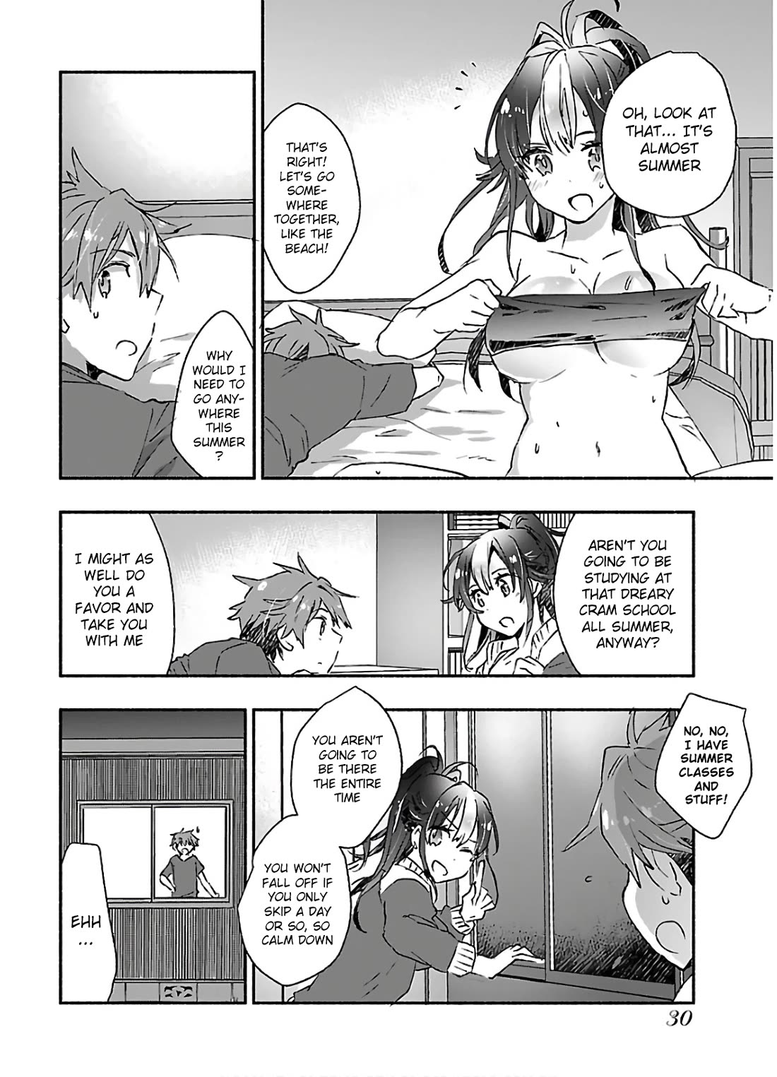 Yankee Musume ni Natsukarete Kotoshi mo Juken ni Shippai Shisou Desu Chapter 6 page 32 - Chapter 6: Lesson 6